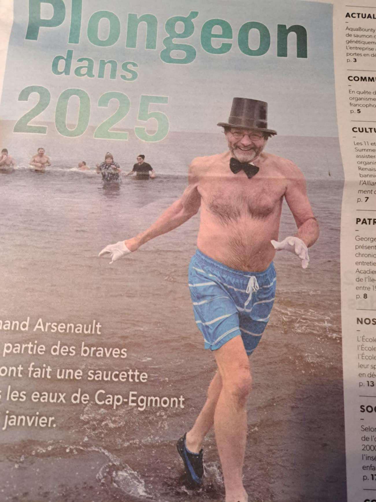 The 2025 Polar Bear Swim: A Unique Event