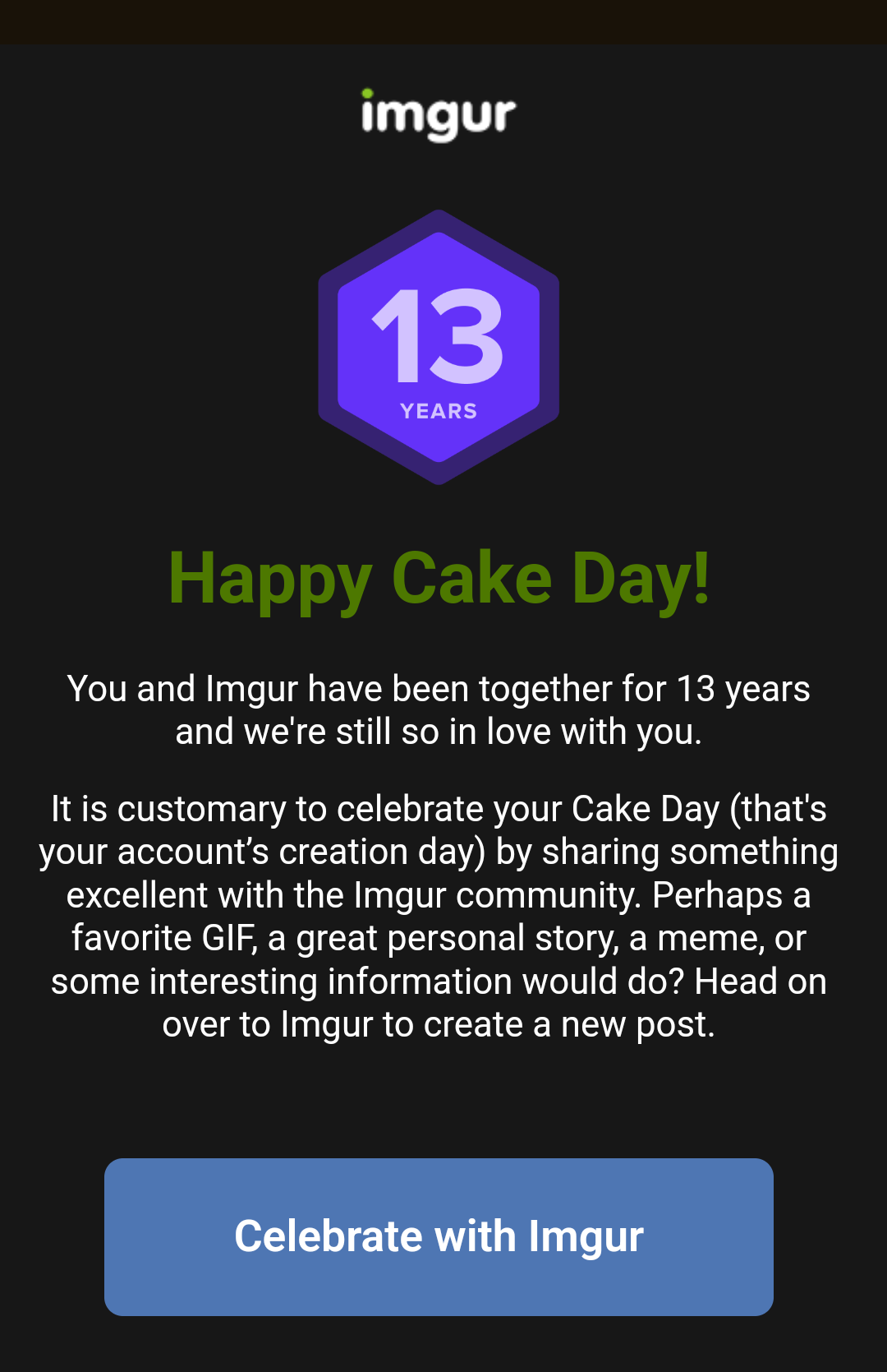 When the Email Brings Sweet Surprises: Cake Delivered!