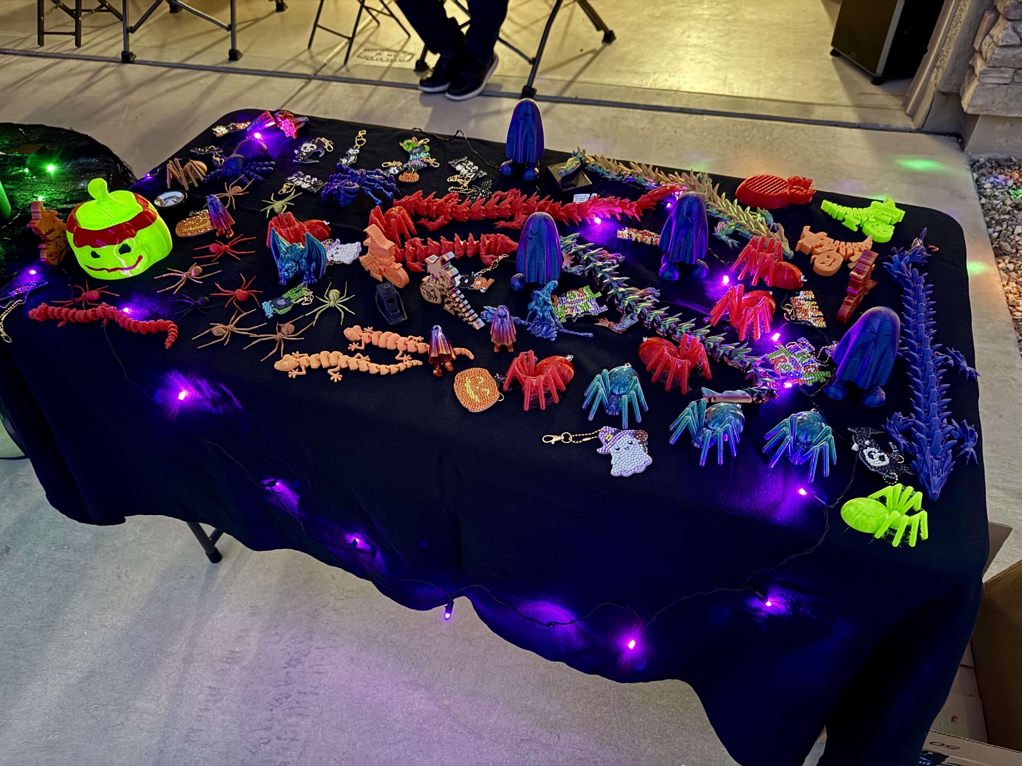 Creative 3D Printed Halloween Toys and Decorations