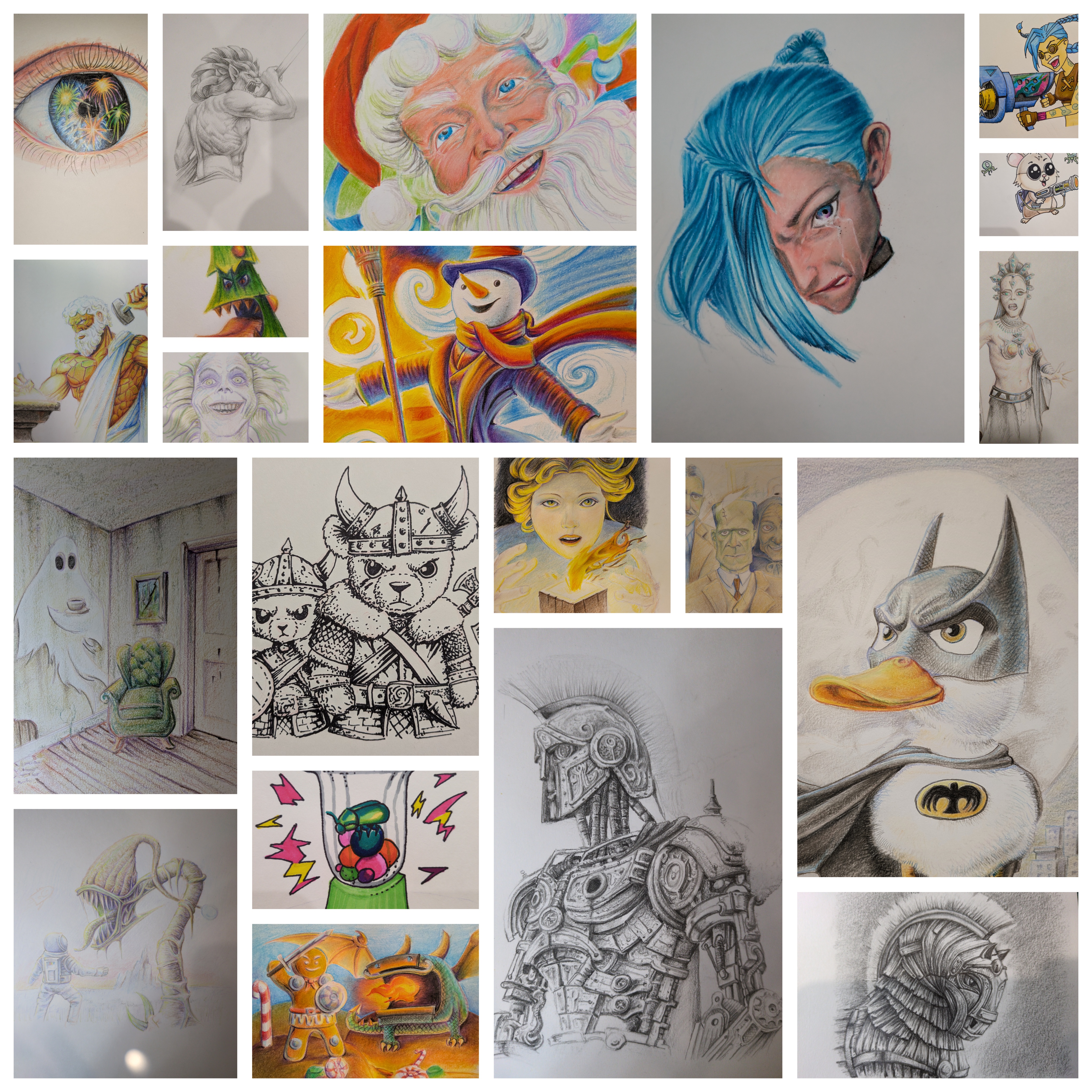 Creating a new drawing every week since July