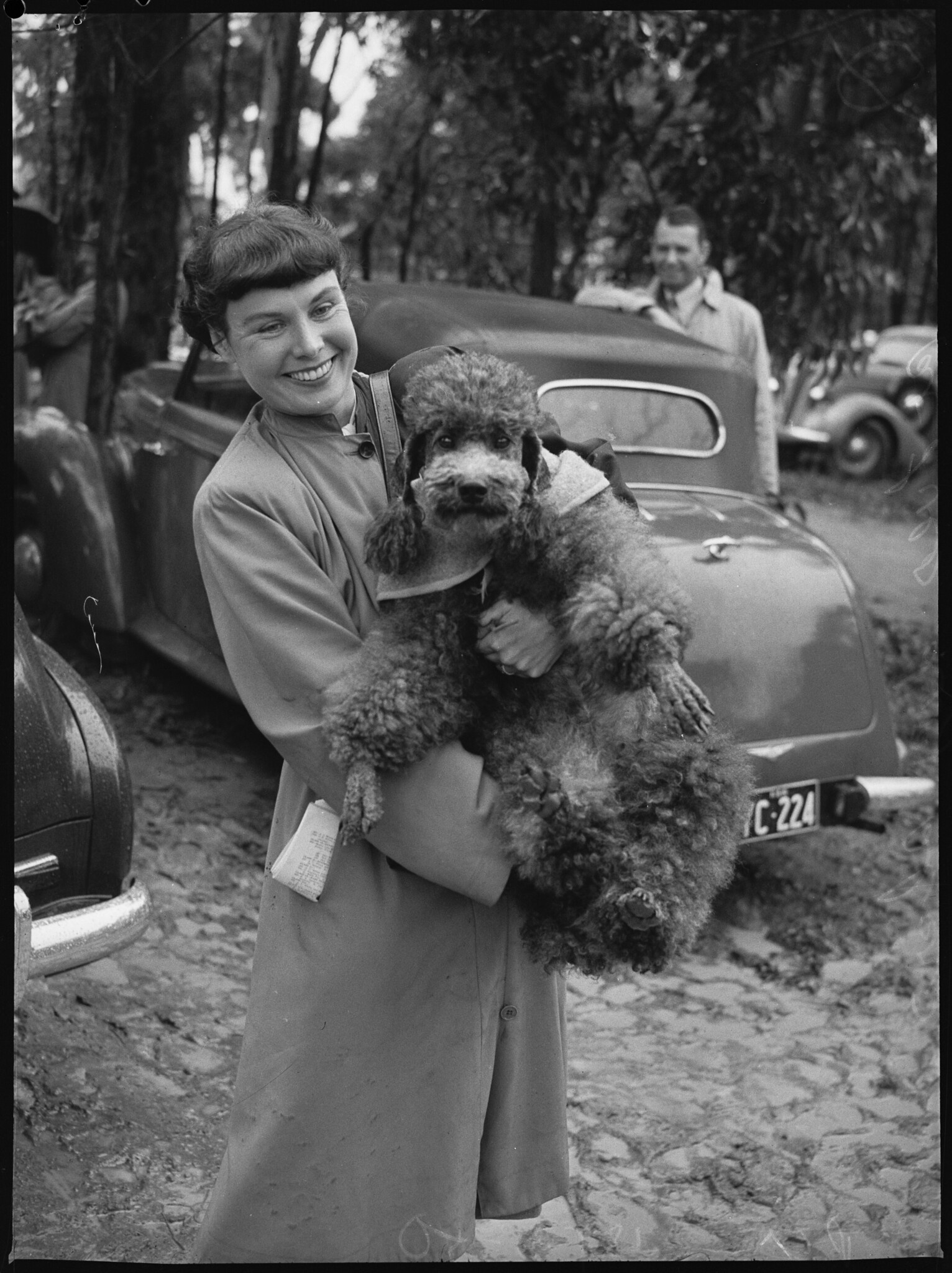 A Rainy Day at the St Ives Dog Show, Sydney, 1950