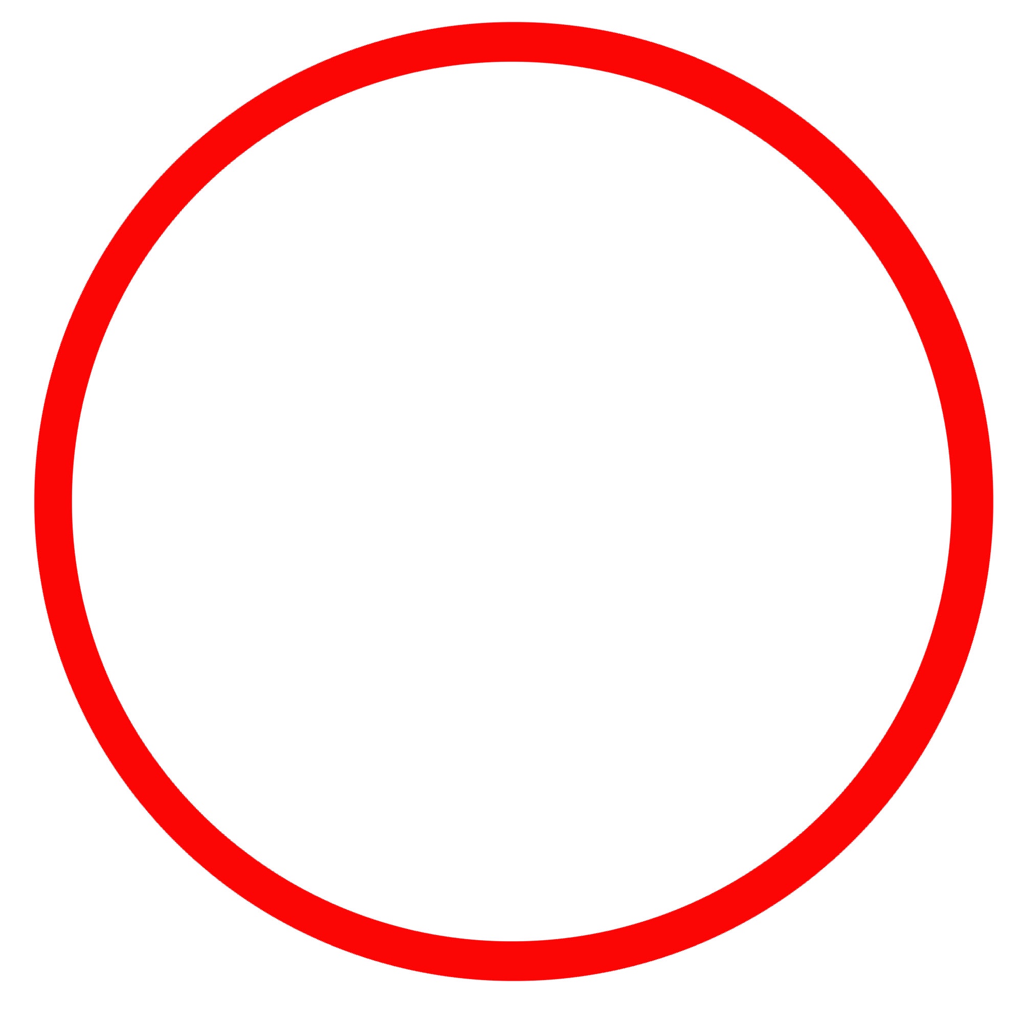 Why do people always overlook the obvious red circle?