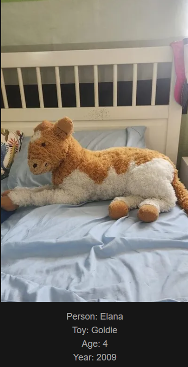 Day 770: Join Me on a Journey to Celebrate Childhood Toys at www.saidtheskinhorse.com - Meet Goldie, Our Latest Treasure!