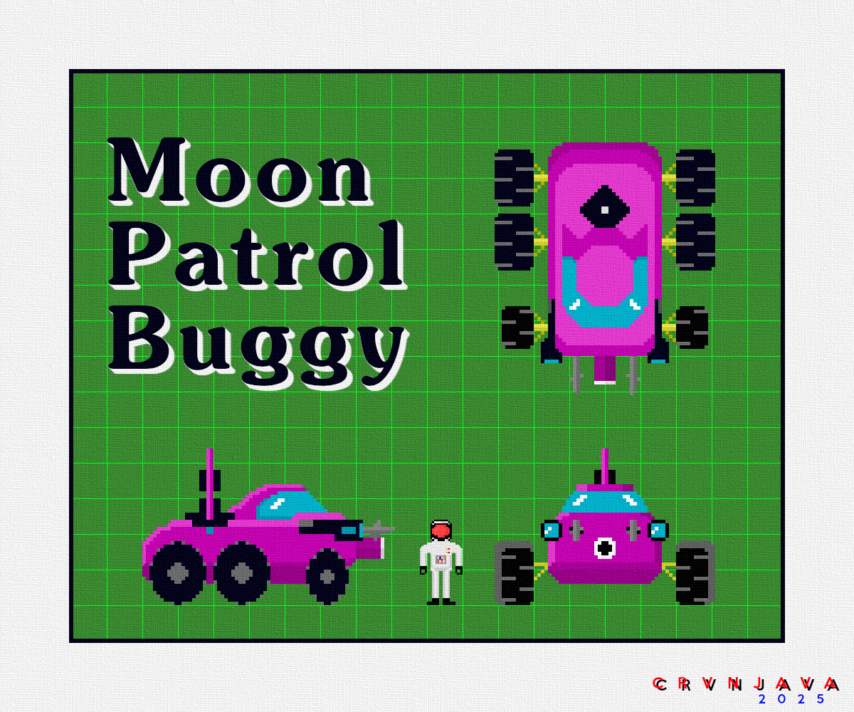 Adventure Awaits in the Moon Patrol Buggy