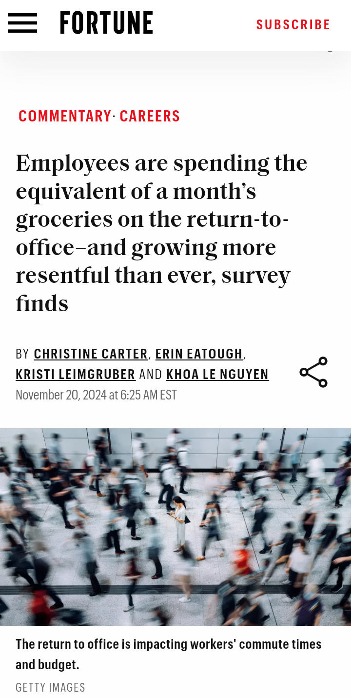 Really? You don't say!