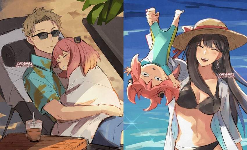 Kadeart: The Epic Showdown of Dad vs Mom in Spy x Family