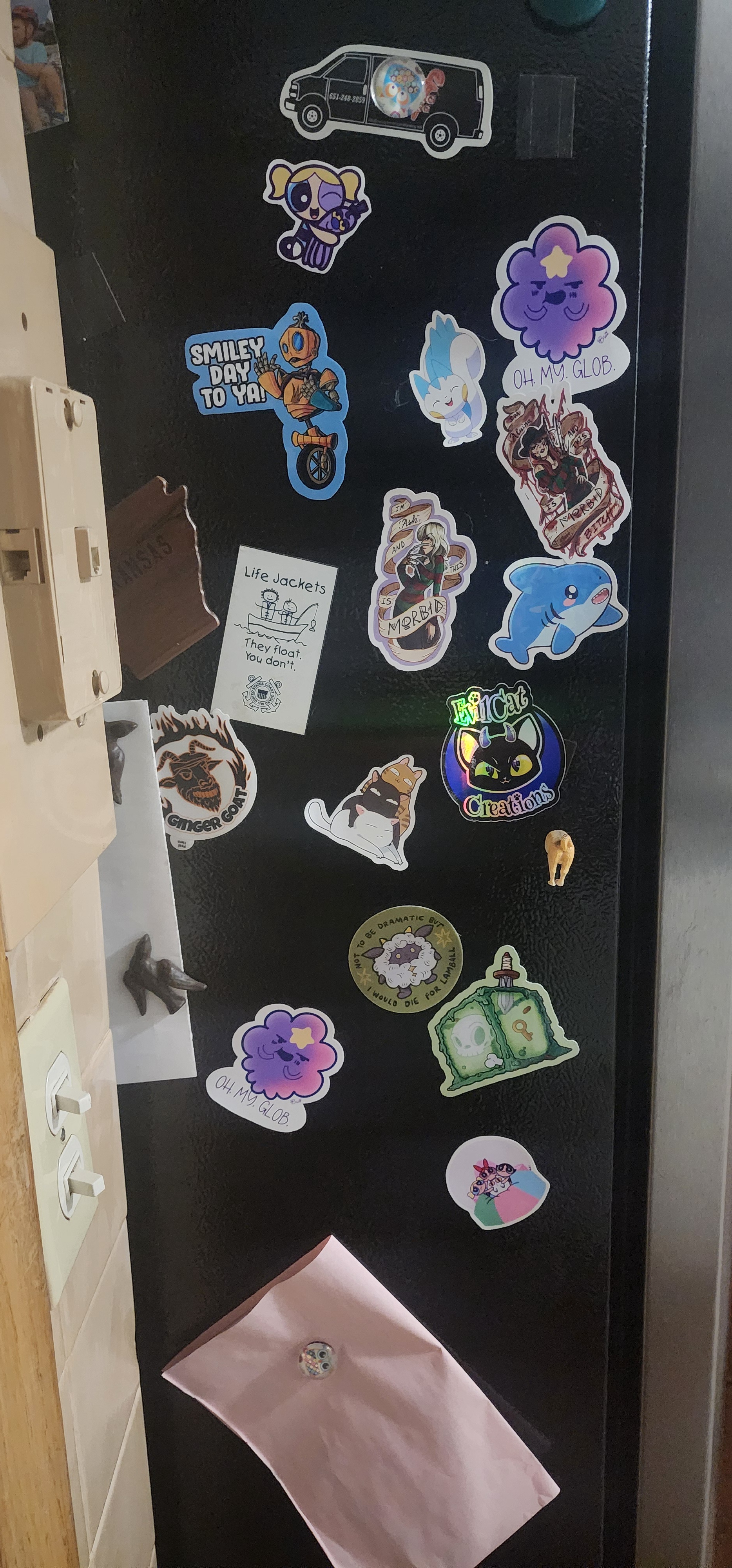 My Quirky Collection of Fridge Stickers