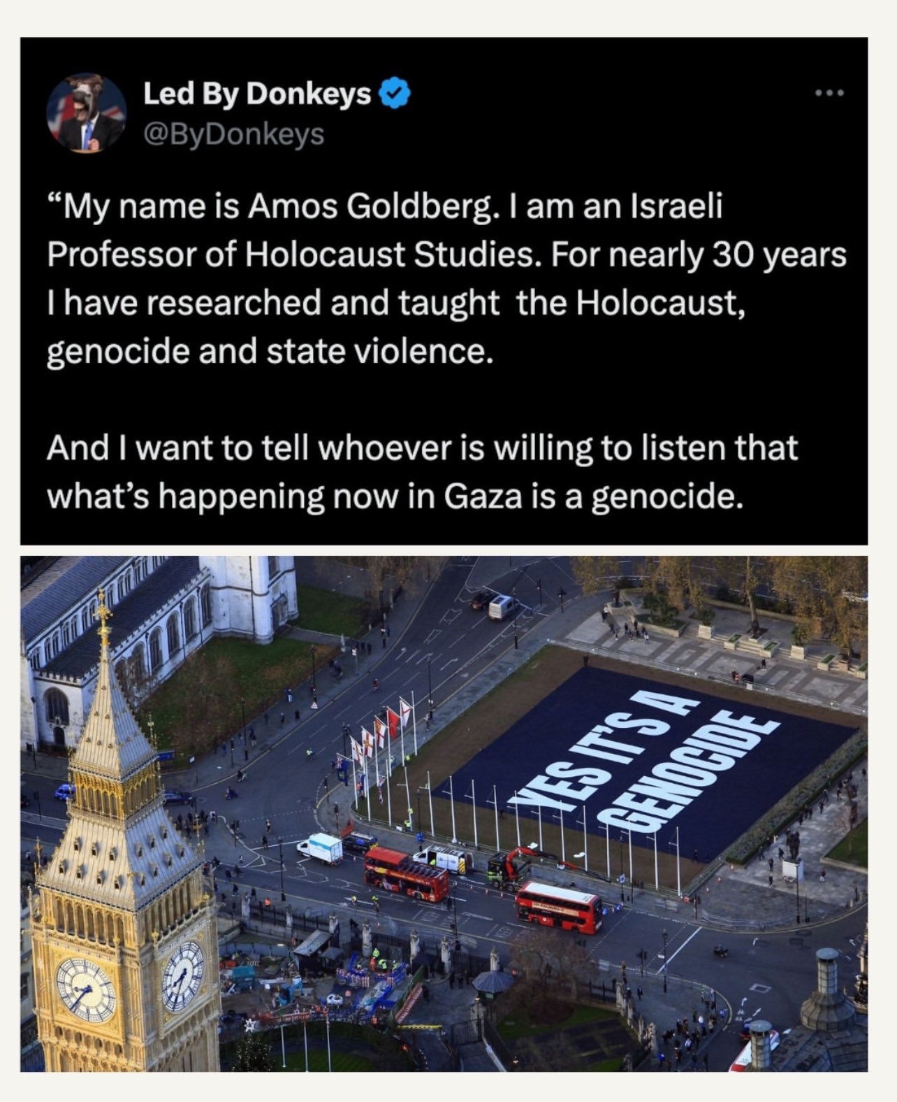 Absolutely, this is a genocide.
