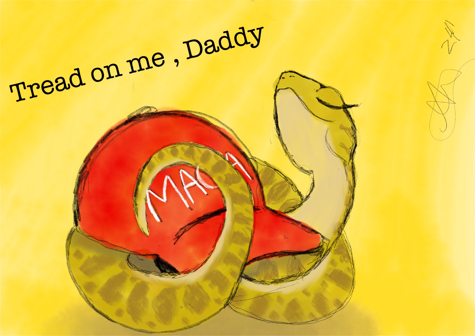 Step on me, Daddy!