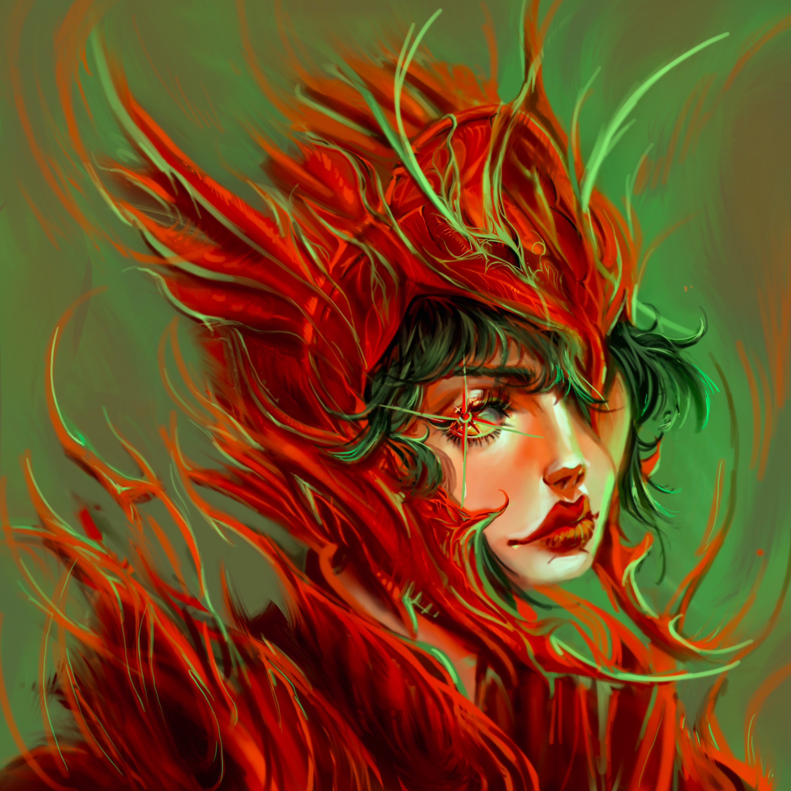 The Mysterious Red Knight Awaits