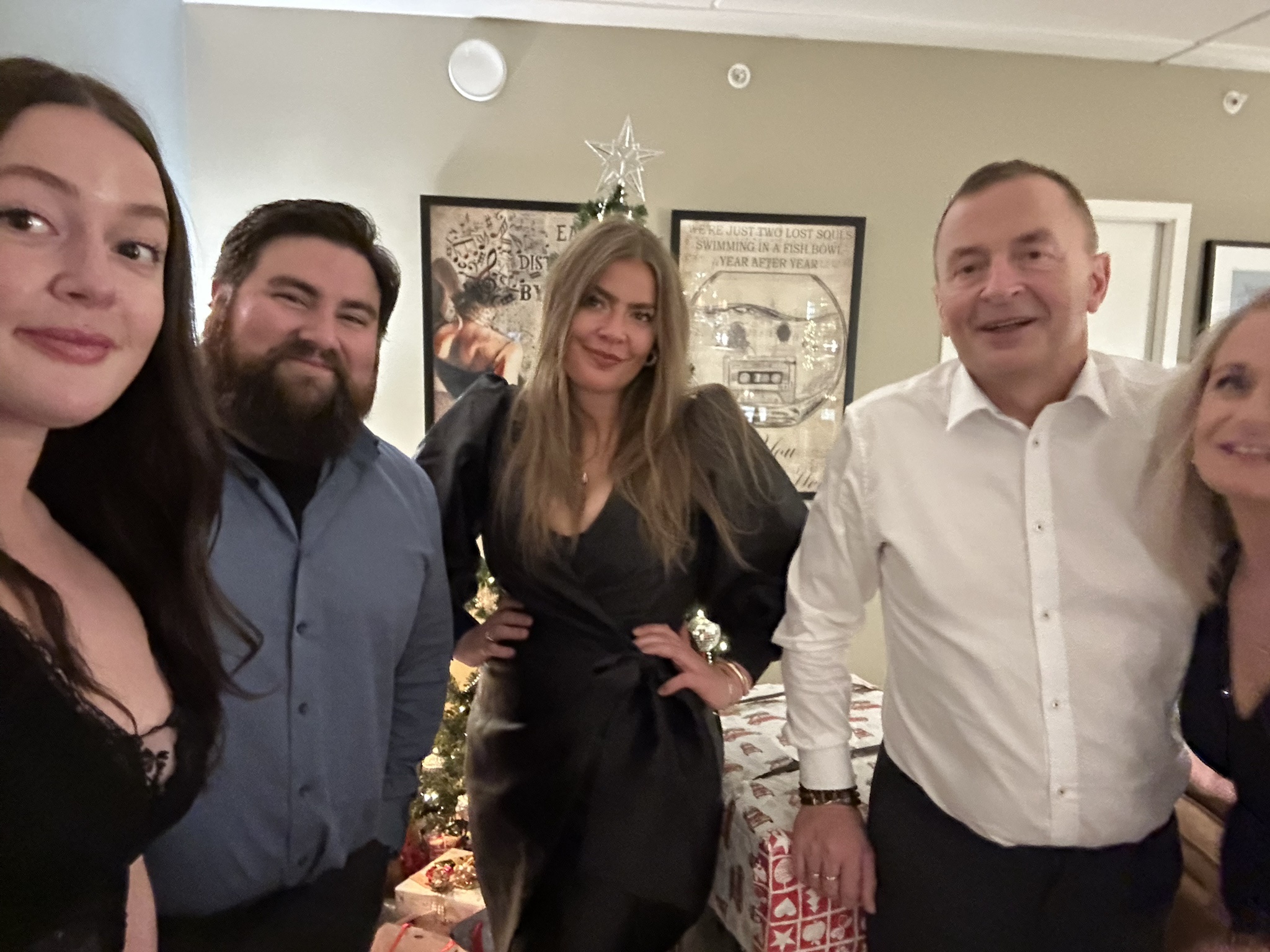 Sending warm holiday wishes from Harstad, Norway!