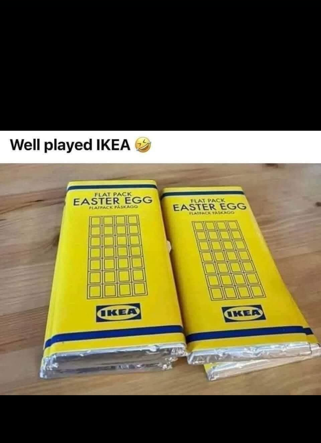 IKEA's Clever Flat Pack Easter Egg: Well Played!