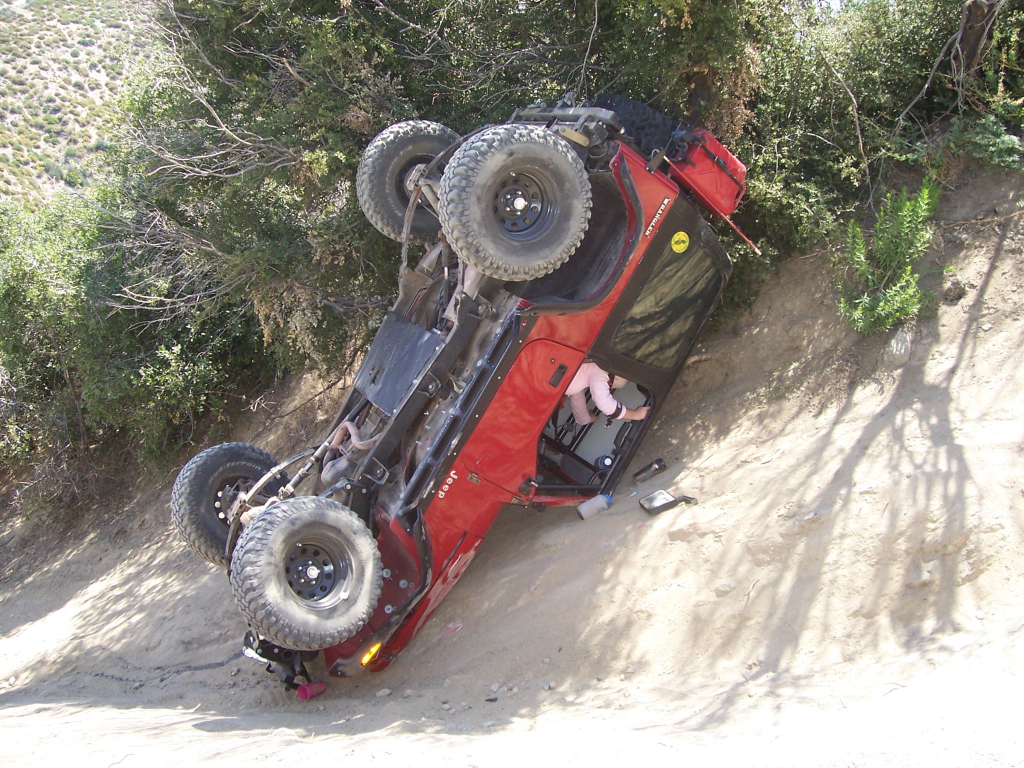Taking my girlfriend (now my wife) on her first four-wheeling adventure