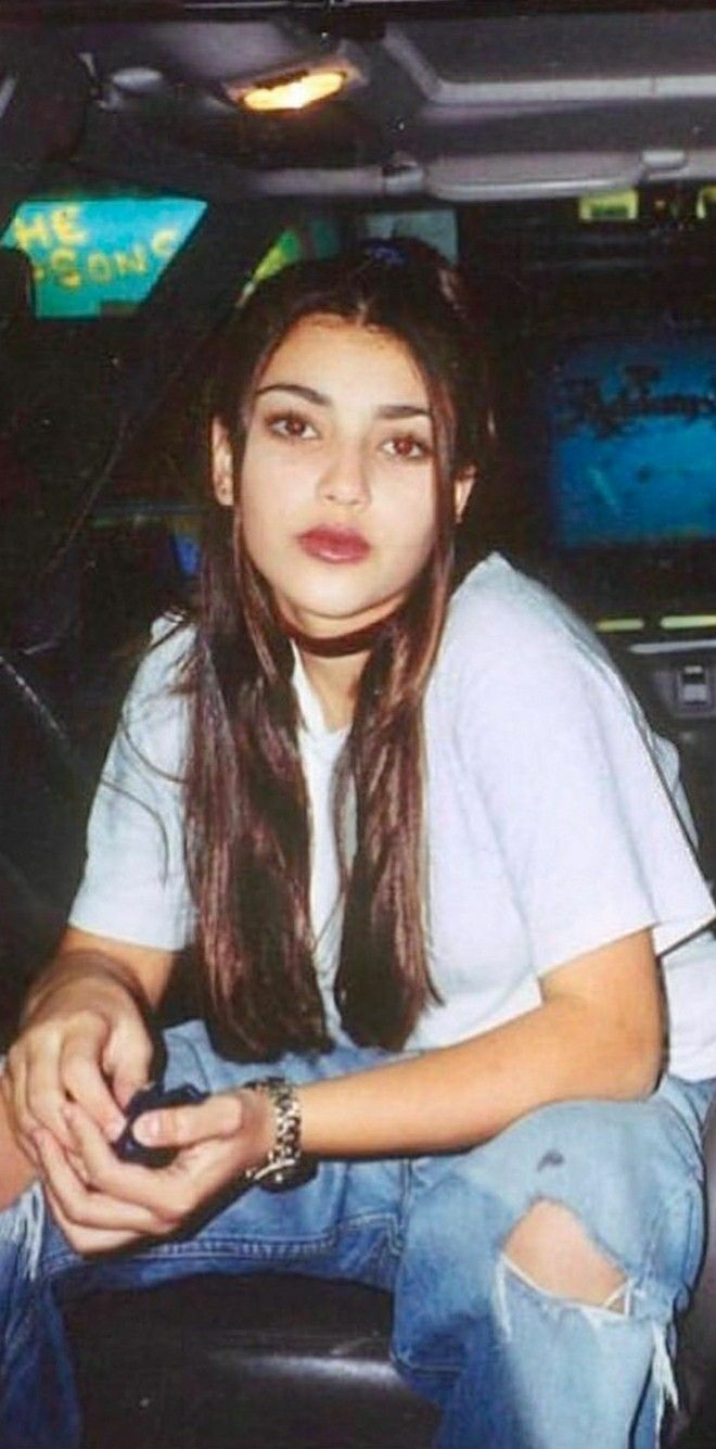 Kim Kardashian's Iconic 90s Look Before the Transformation