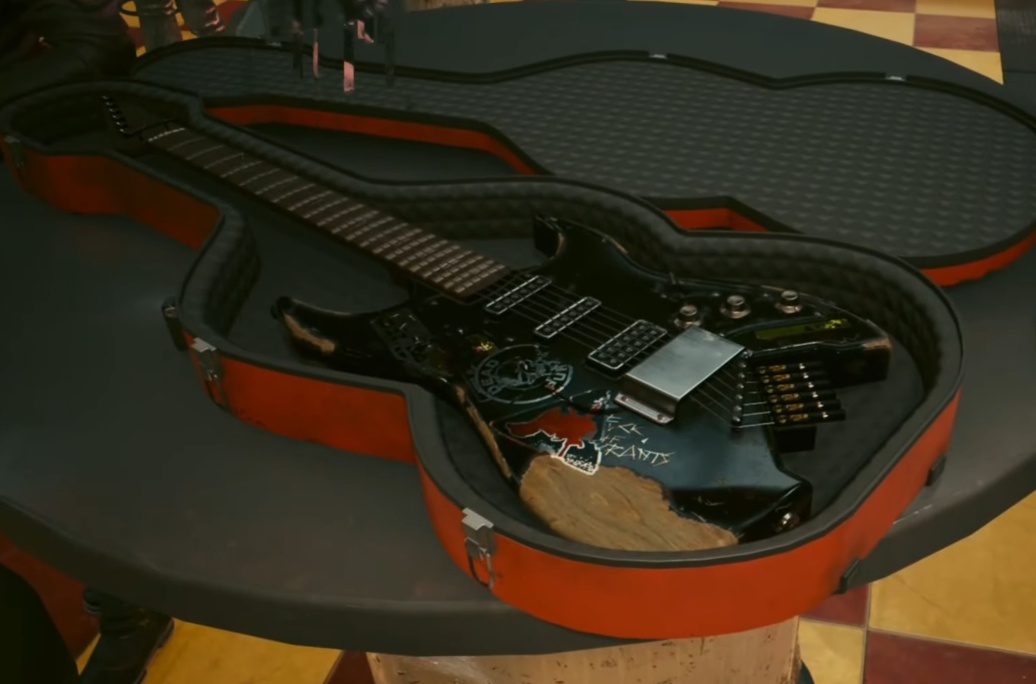 Crafting Johnny's 'Deluxe Orphean' guitar from scratch: A Luthier's Journey (Cyberpunk 2077)