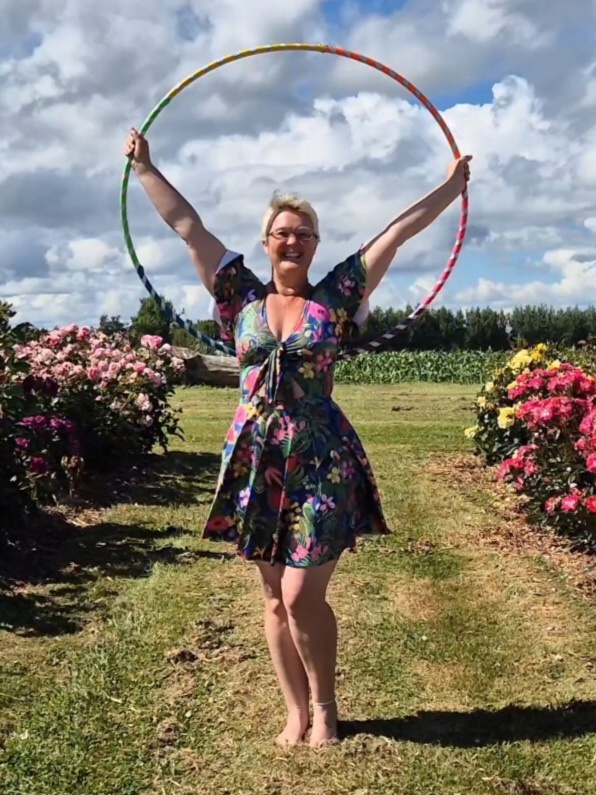 Twirl and Spin: Dancing Among the Roses