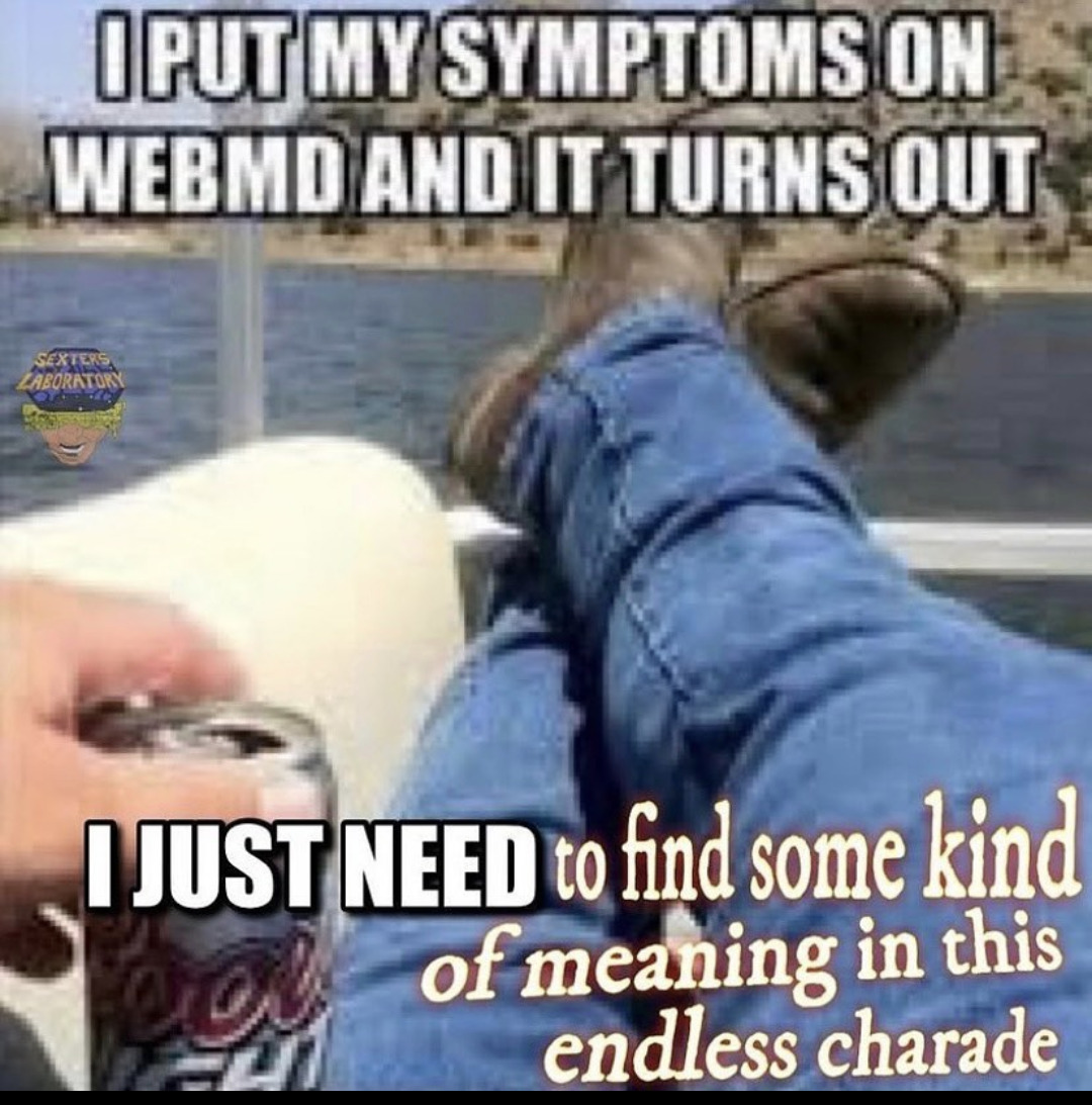 Dive into the depths of despair with Existential Dread Memes Volume 2