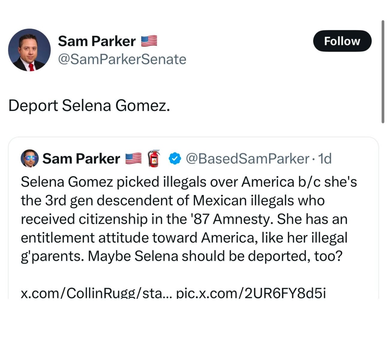 Important Reminder: Selena Gomez is a Born Citizen of Texas, Highlighting Racial Profiling Issues