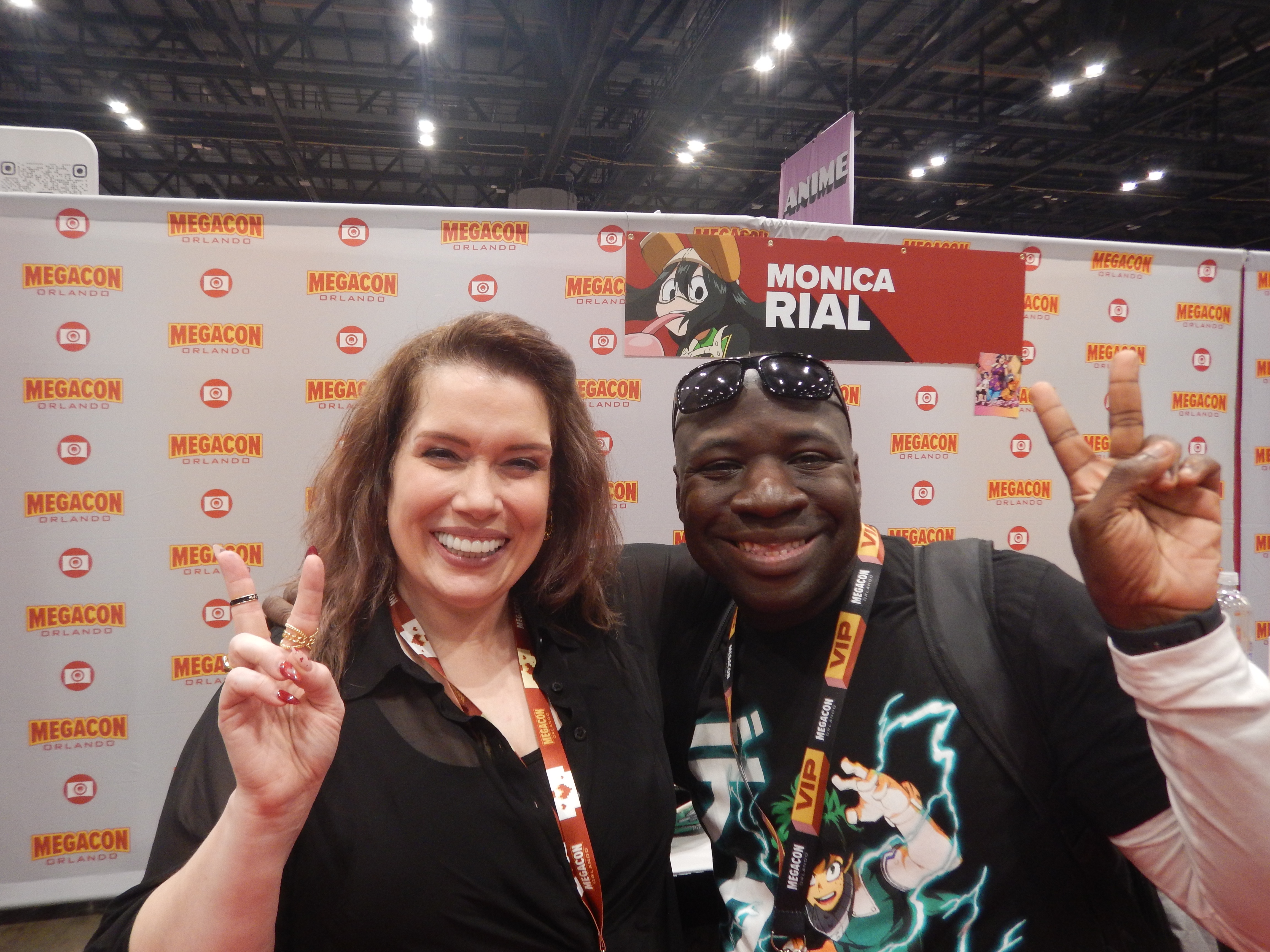 Excited for My Third Meeting with Monica Rial at MegaCon Orlando 2025!