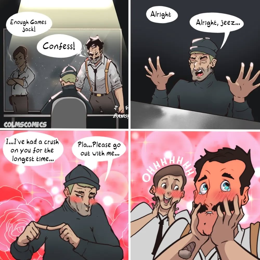 Desperate measures: Robbing a bank for senpai's love