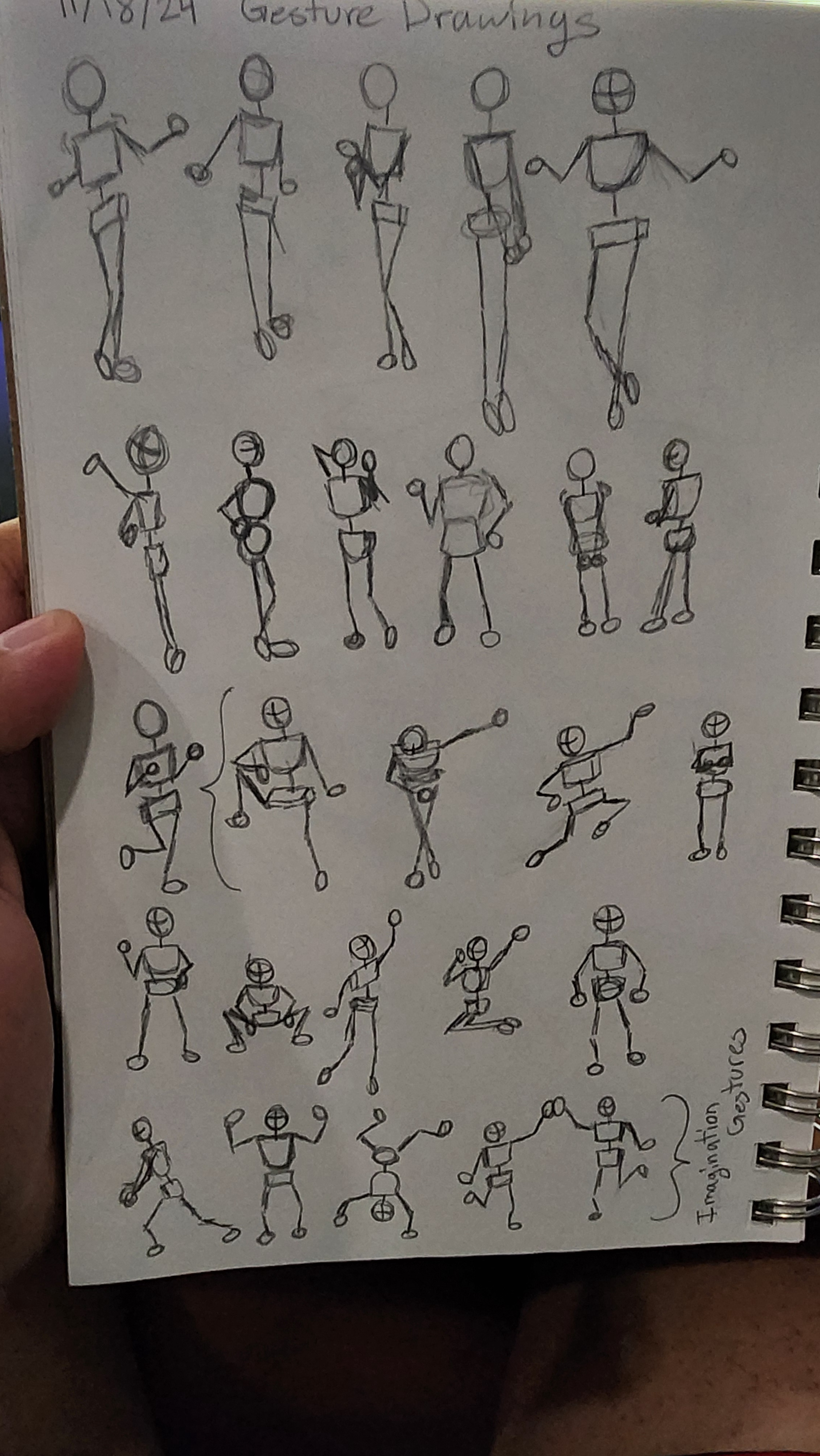 Mastering Gestures and Simple Shapes