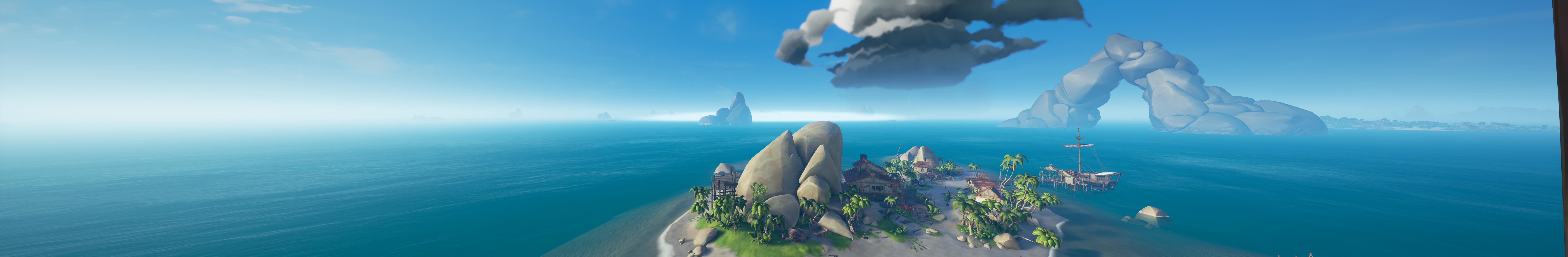 Exploring the Vastness of Sea of Thieves with Super Wide Screenshots