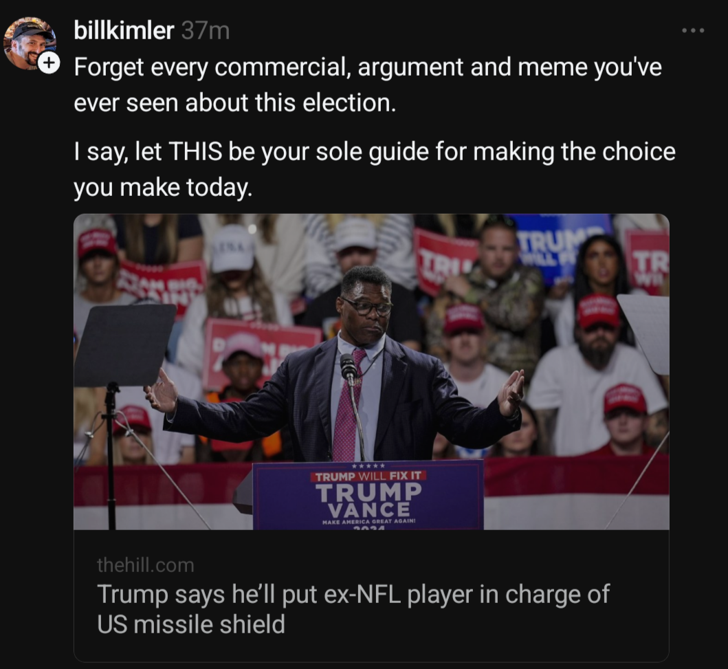 Your Vote Matters: Let's Not Let Him Take the Lead