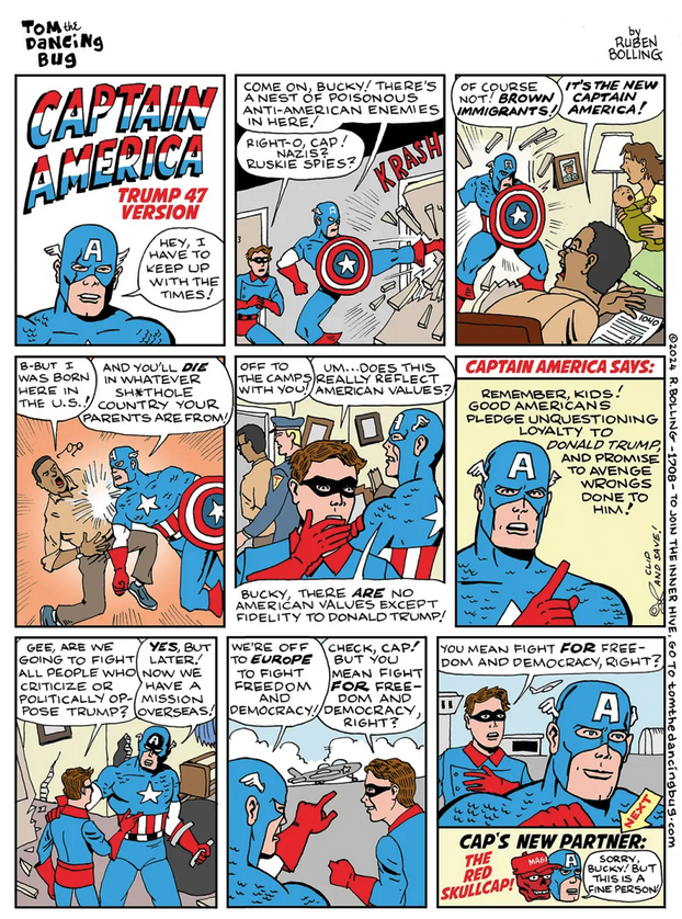 Captain America: The Trump 47 Edition