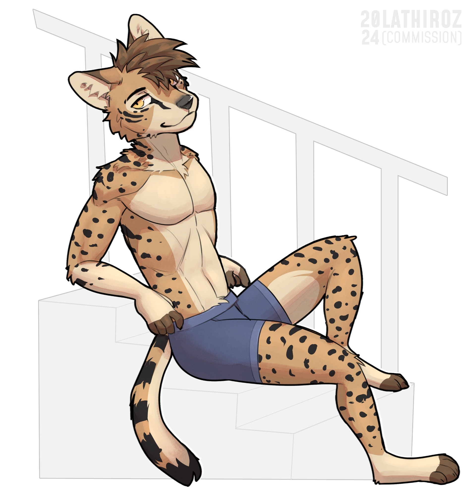 Chilling on the Steps