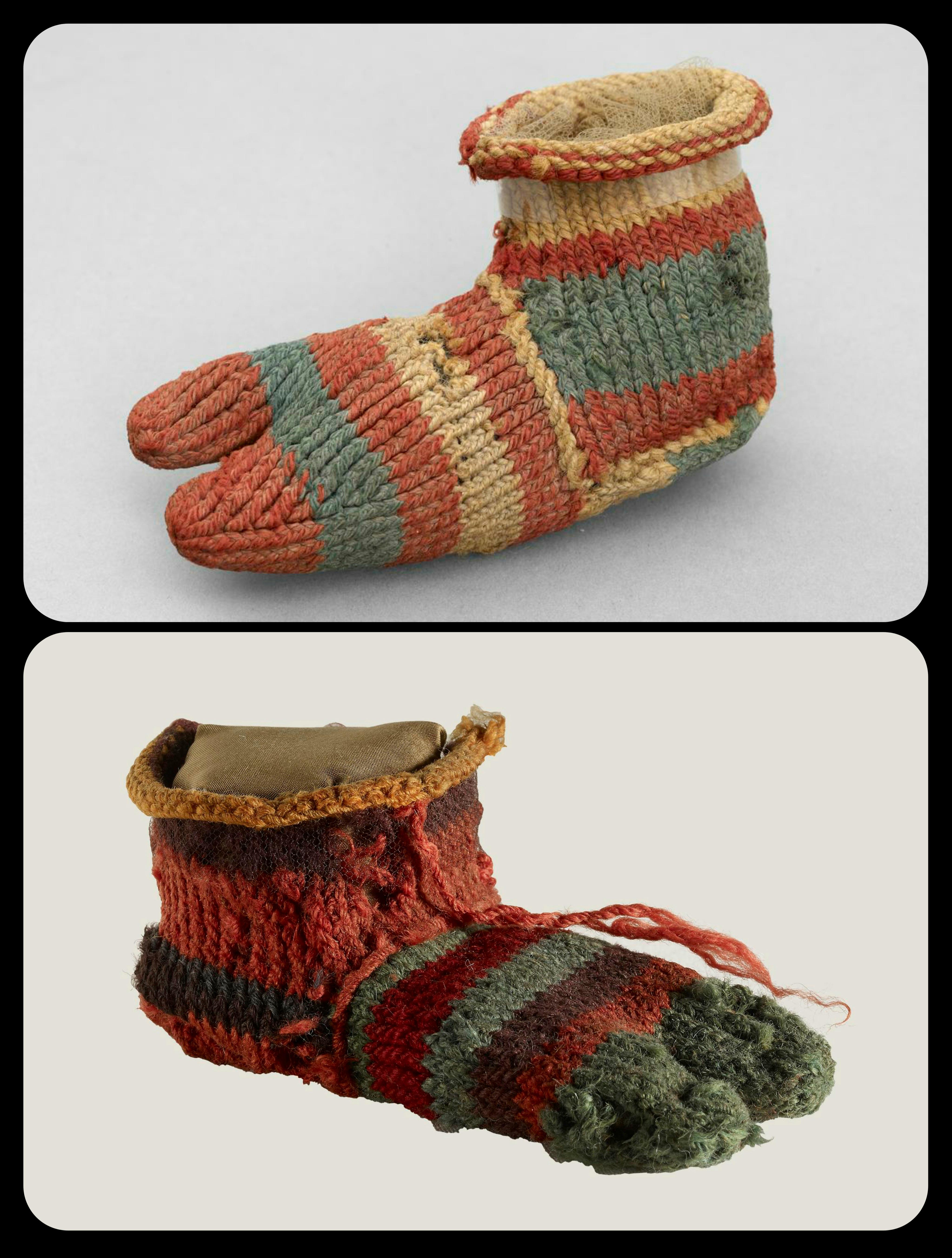 Colorful Wool Socks from Ancient Egypt: A 1,700-Year-Old Treasure