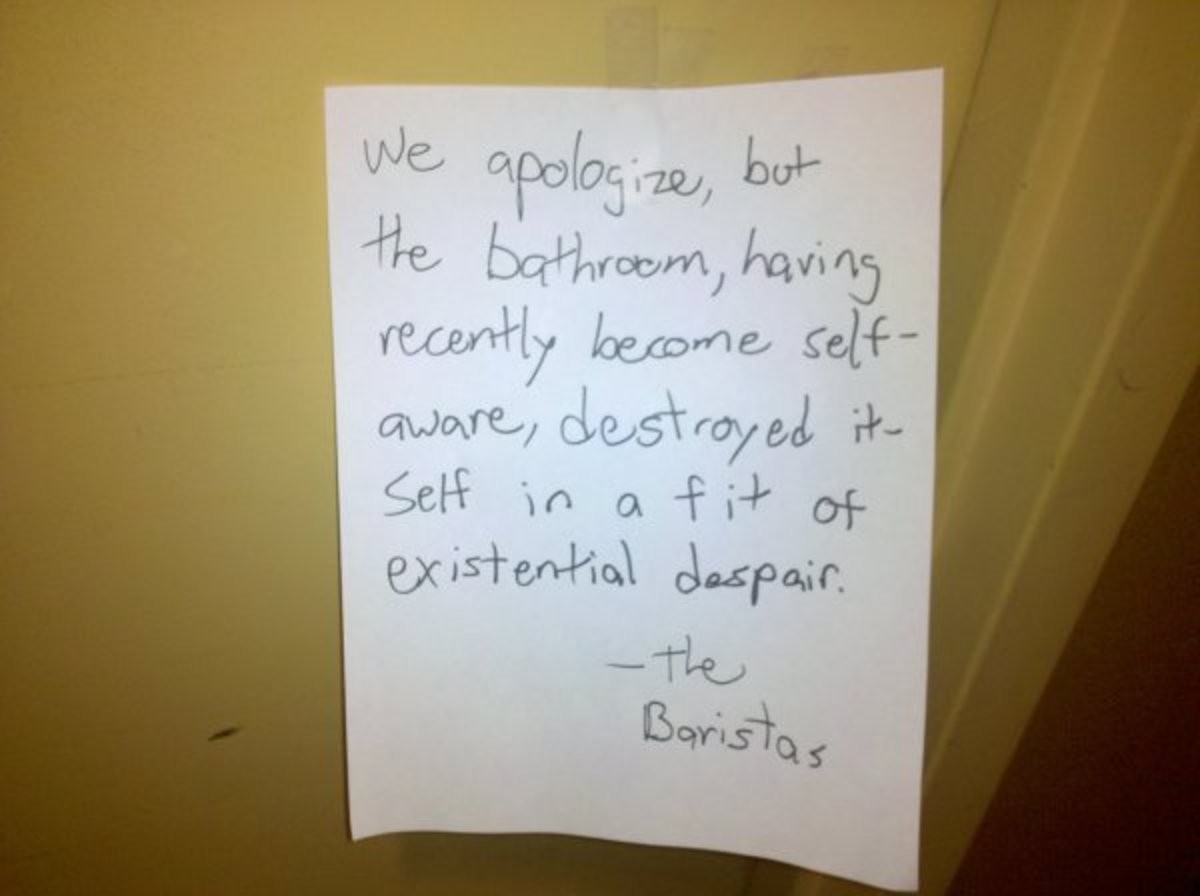 When smart appliances decide to self-destruct in a chaotic world