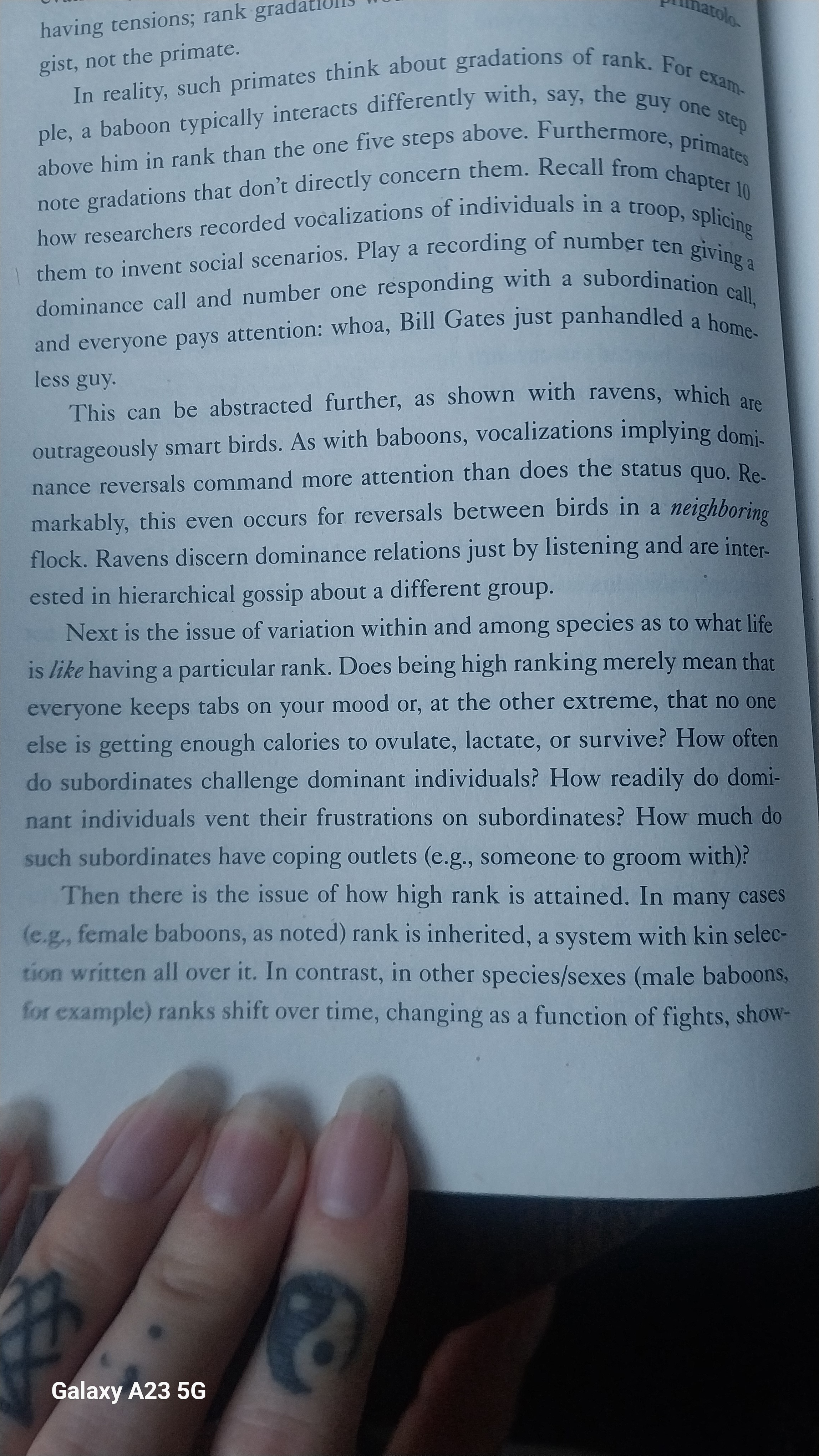 Insightful Daily Wisdom from Sapolsky's 'Behave'