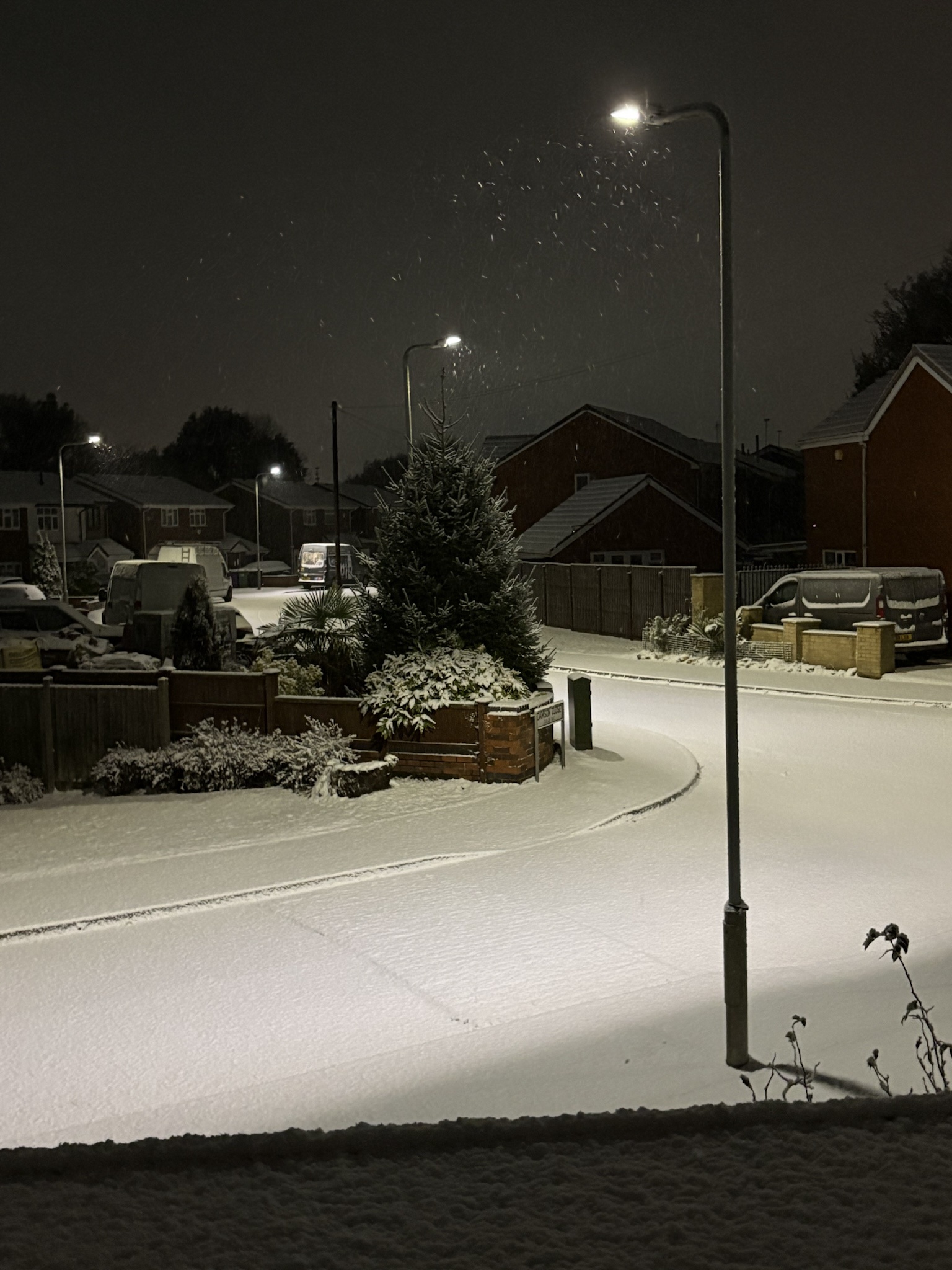 Ever heard the saying about England's weather? It's no laughing matter when it snows!