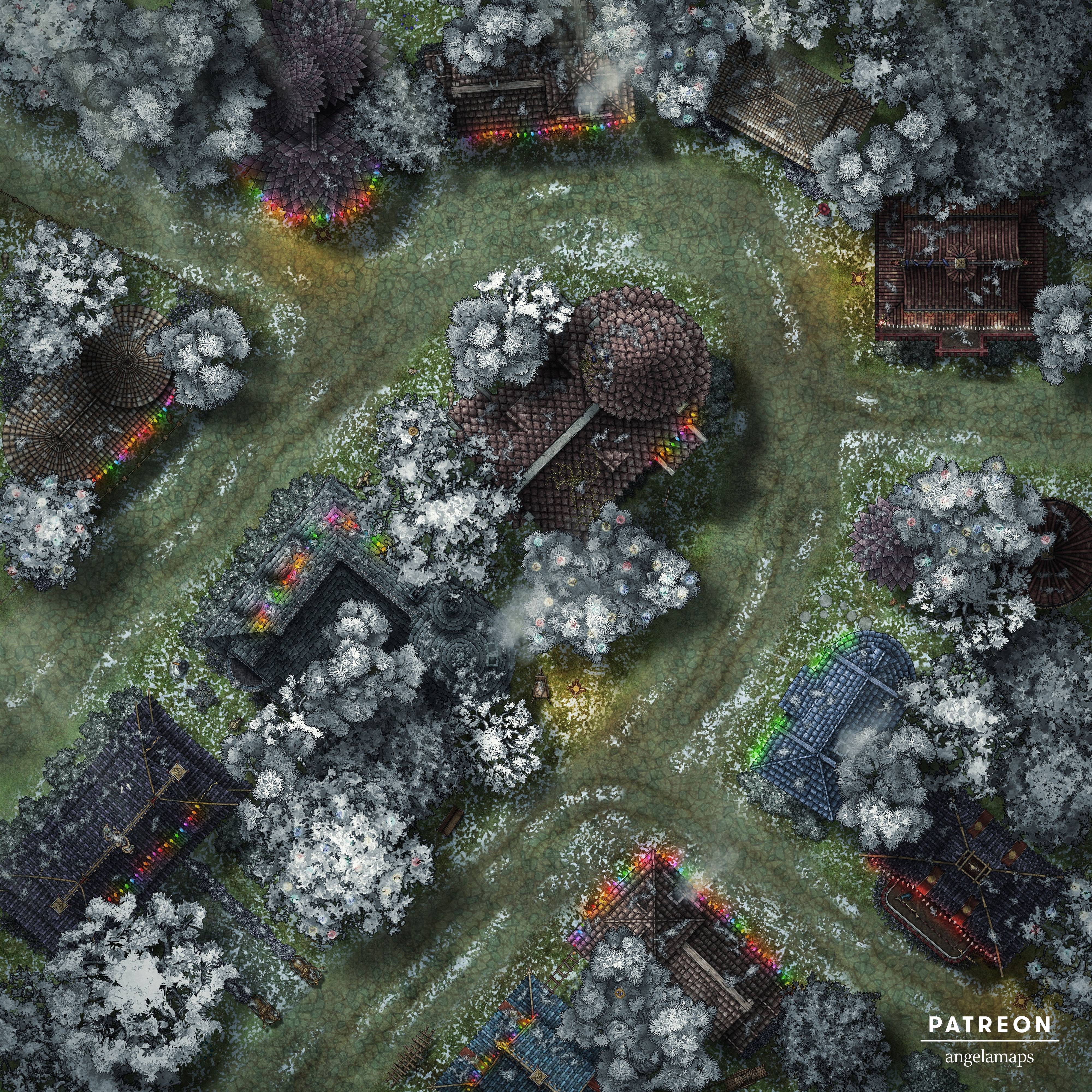 It's the Last Day Before Christmas! Check Out This 2023 Holiday Village Map!