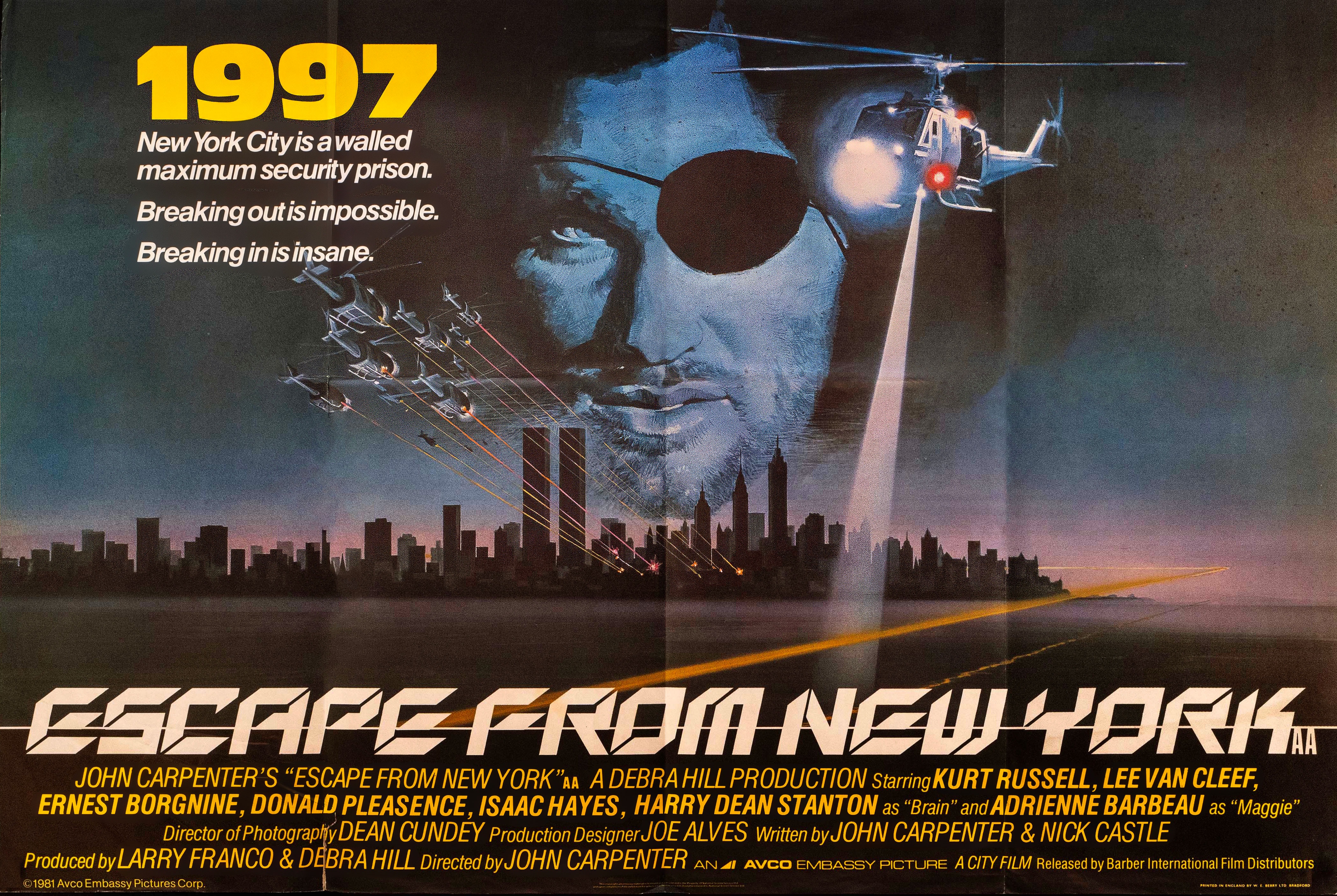 A Thrilling Ride Through Escape From New York (1981)