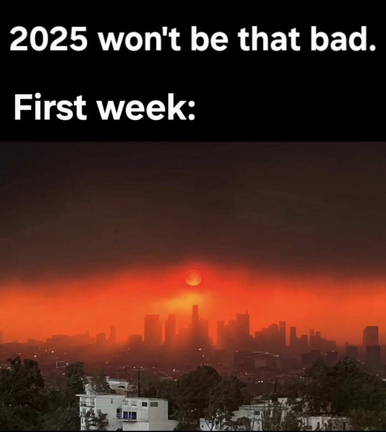 Los Angeles Ablaze: A Fiery Scene