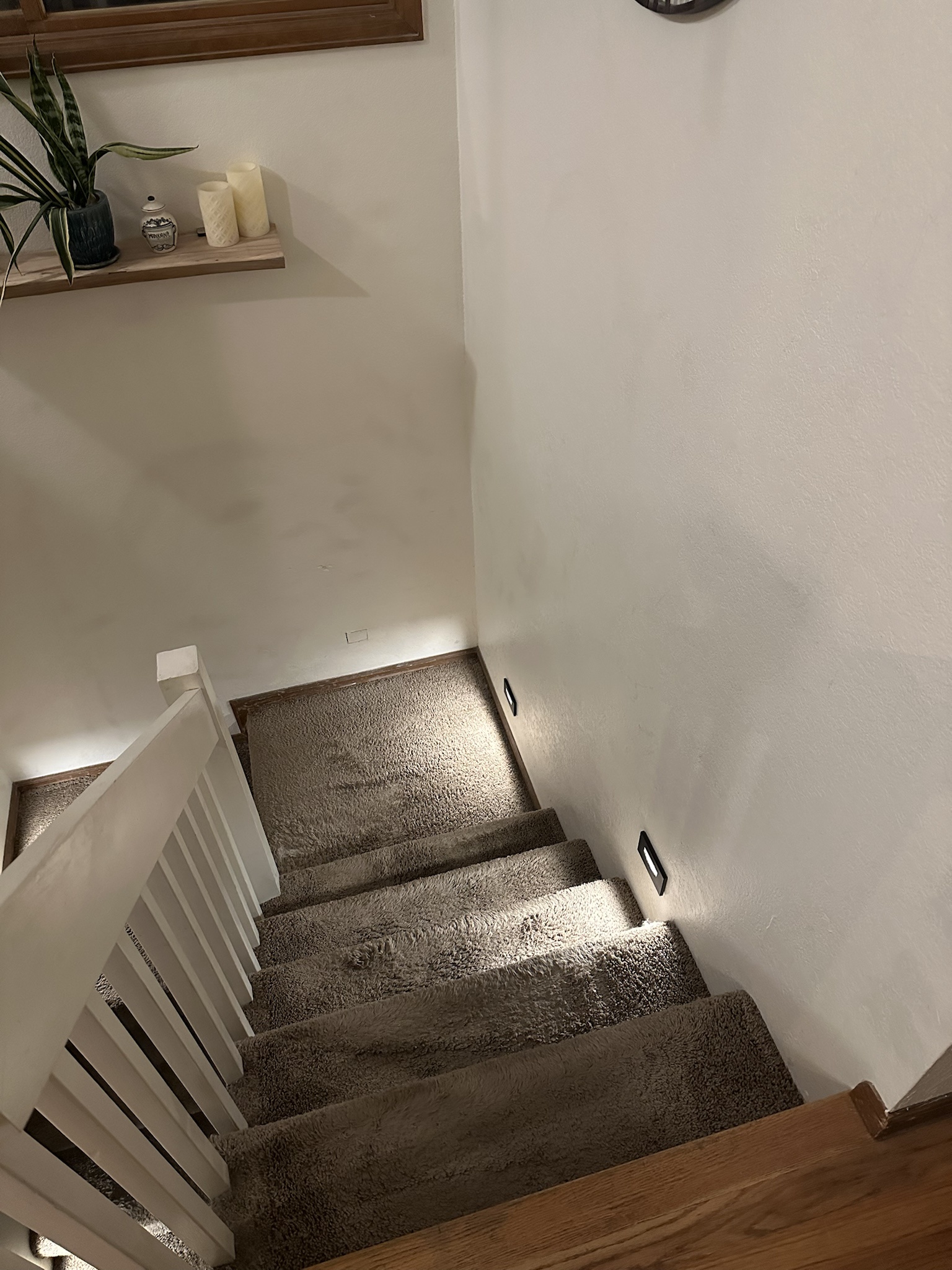 Illuminating the Finish: Our Stair Lights Project