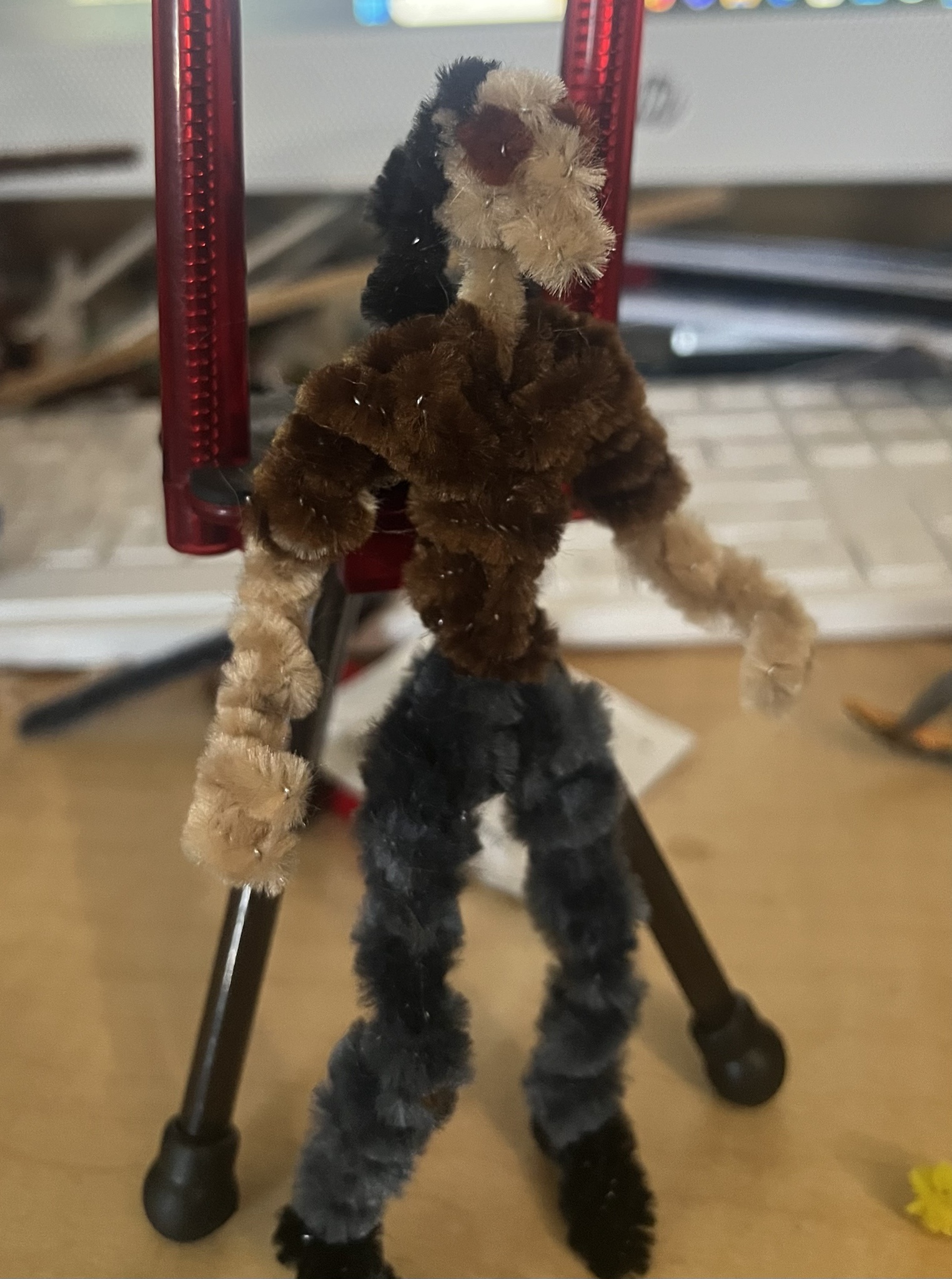 Creative Pipe Cleaner Daken: The Unique Son of Wolverine