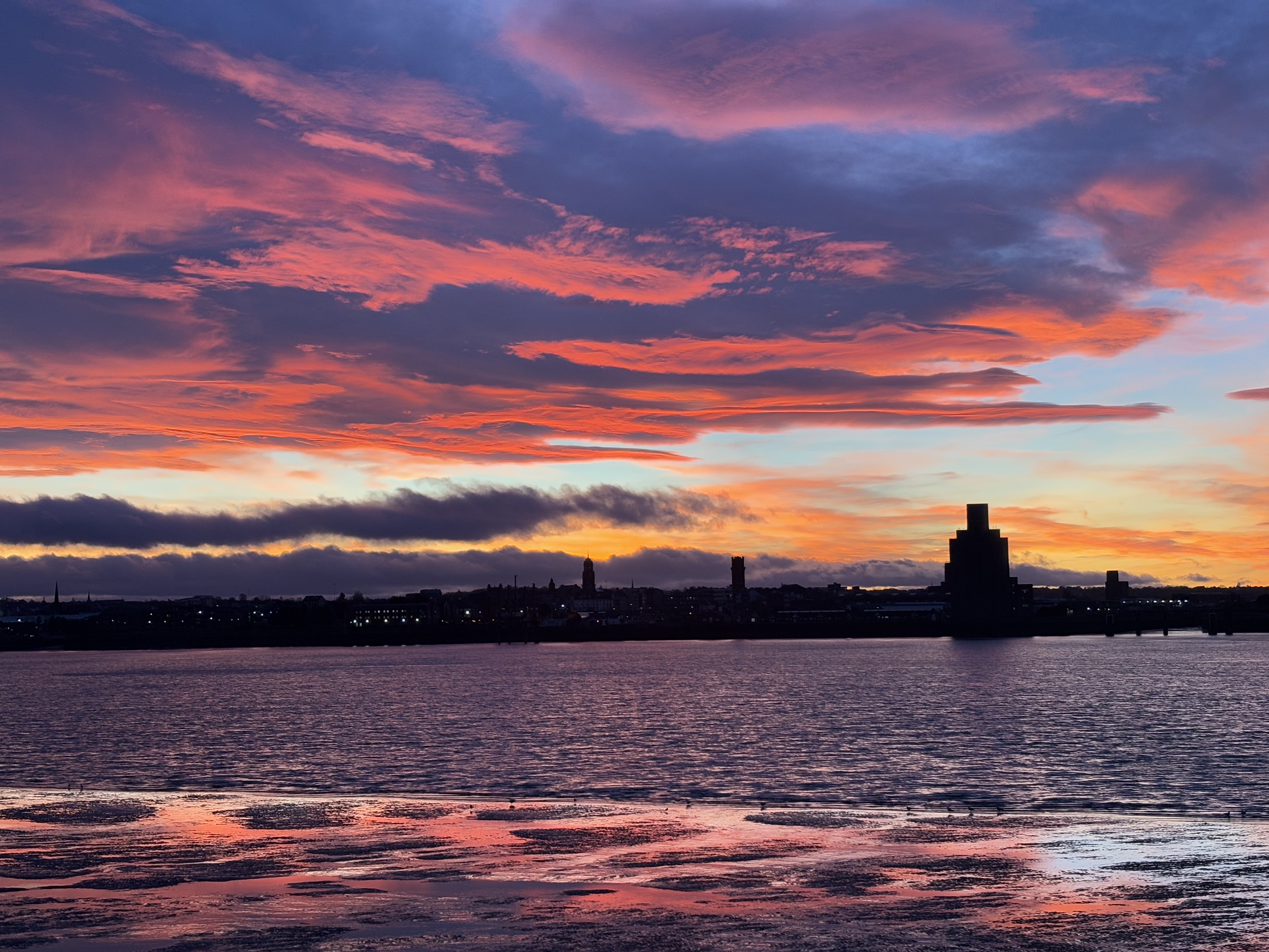 A Breathtaking Liverpool Sunset