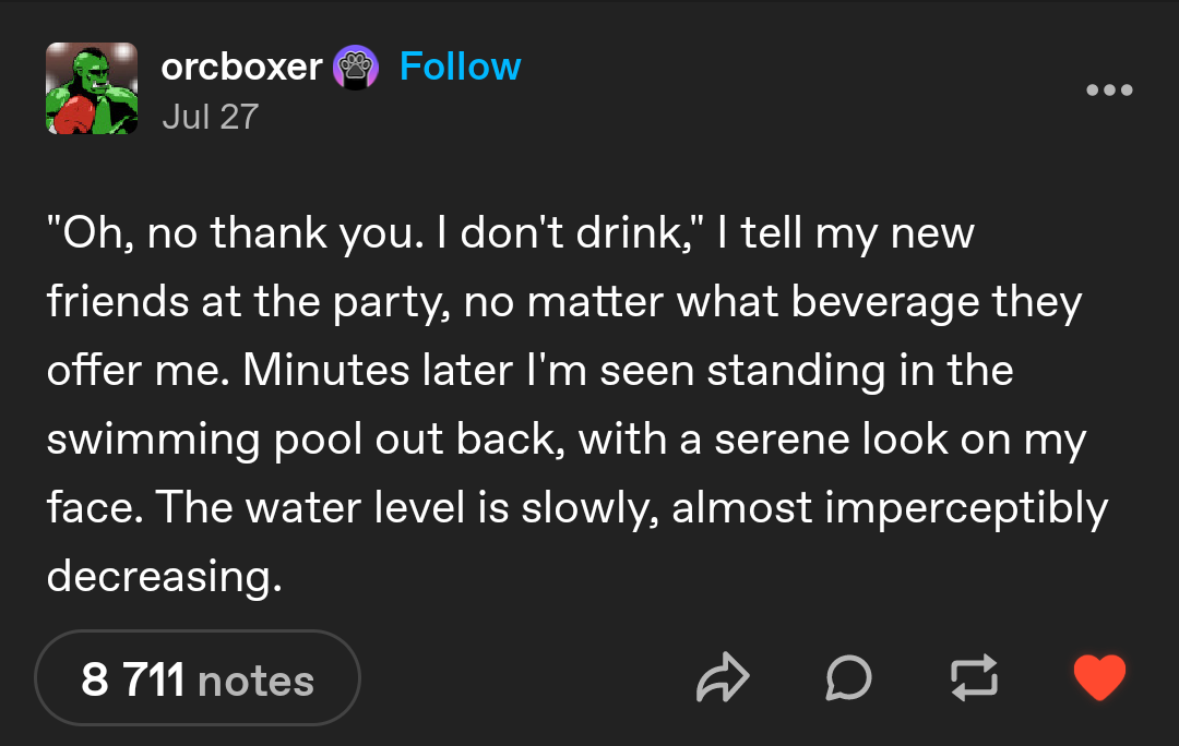 No Thanks, I'm Not Drinking: A Polite Refusal