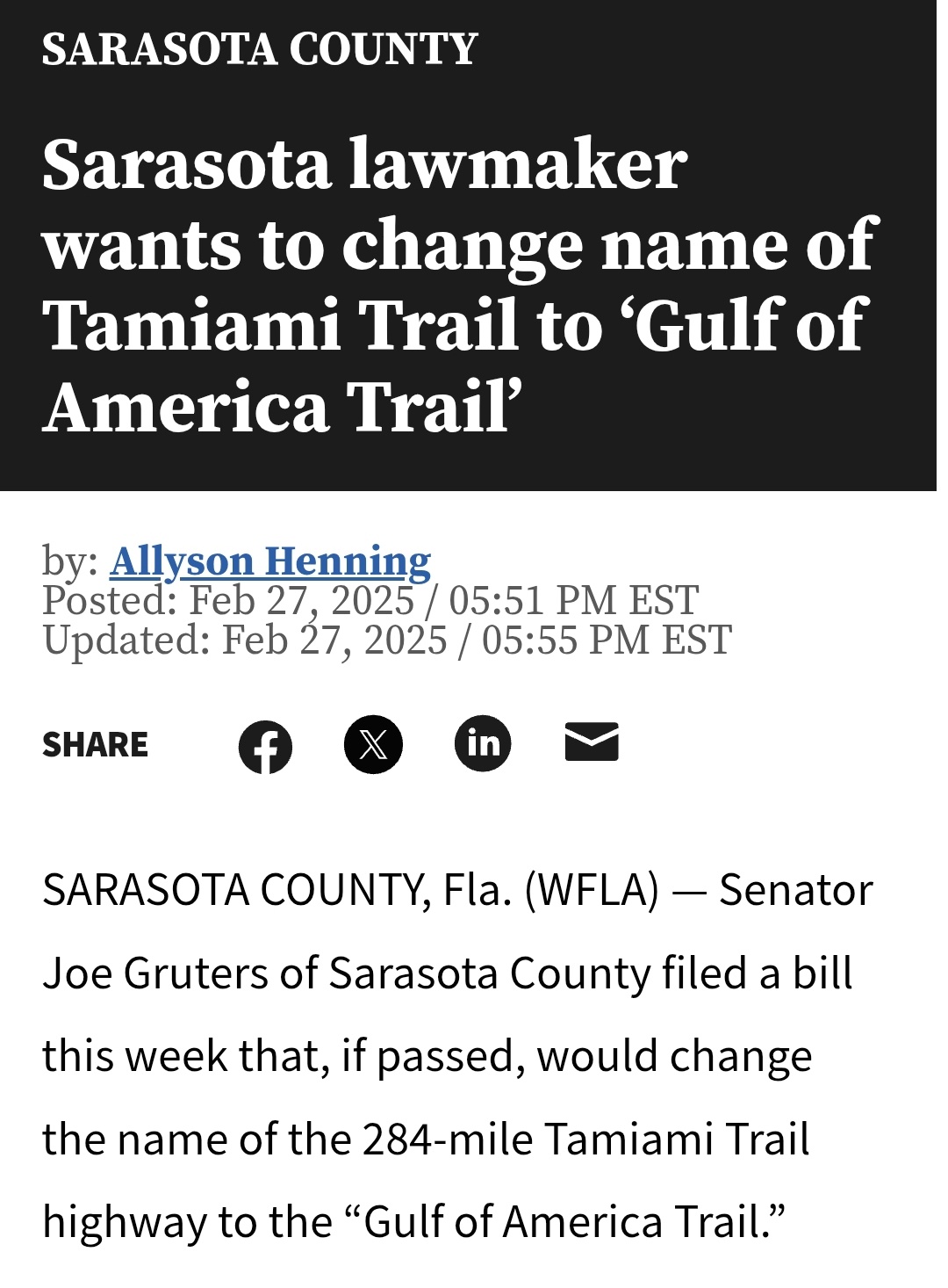 Sarasota's Sycophant: A Tale of Local Politics