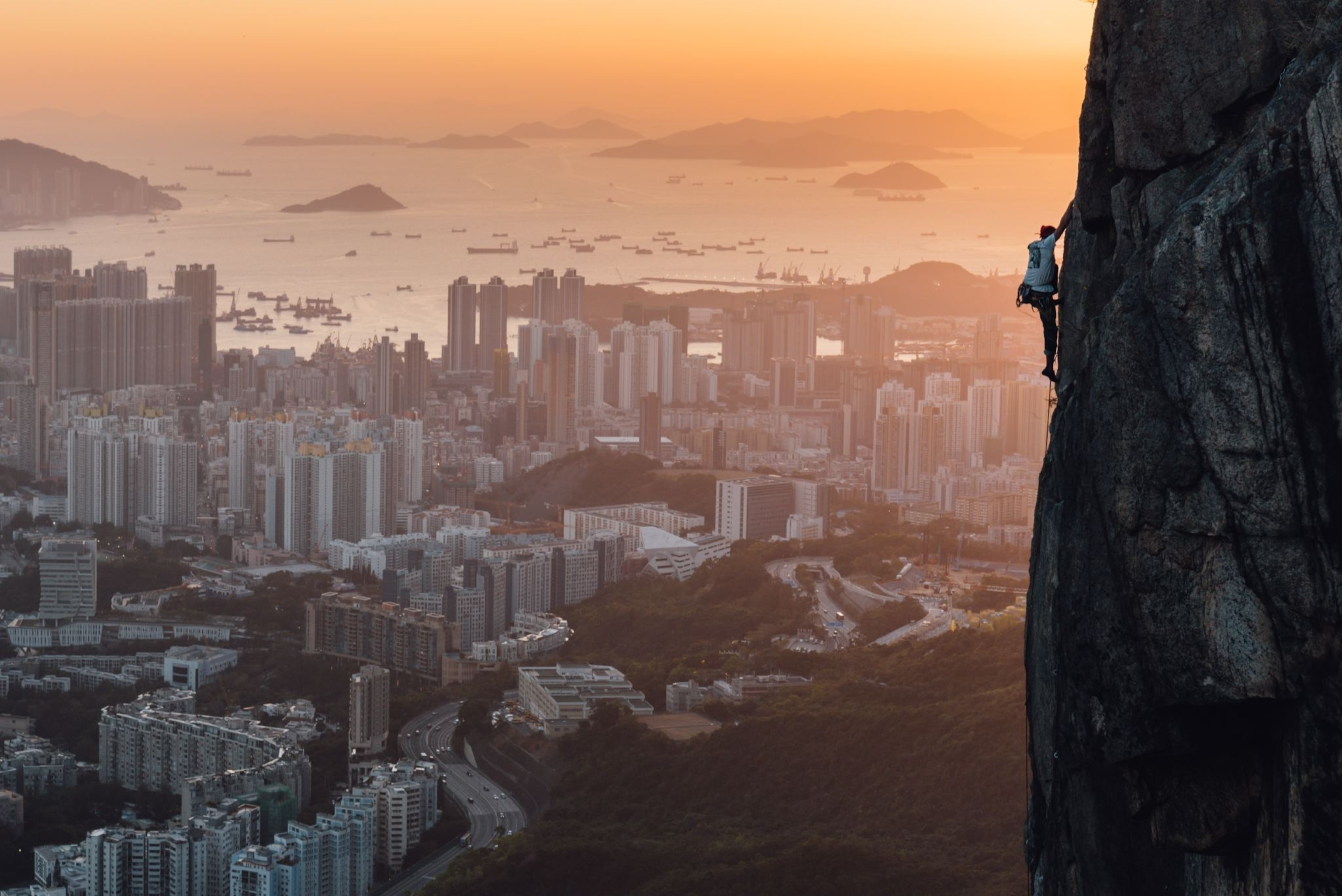 The Majestic Lion Rock of Hong Kong