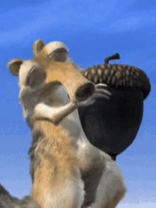 Scrat's Epic Acorn Adventures in GIFs