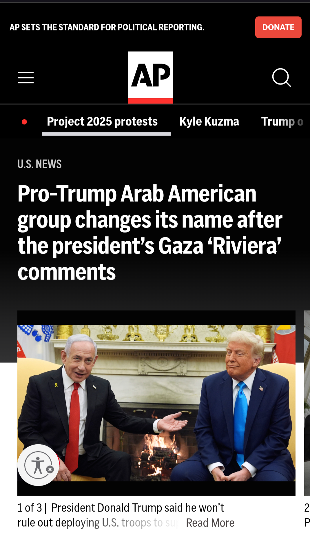 Pro-Trump Arab American Group Rebrands Following Controversial Gaza Comments