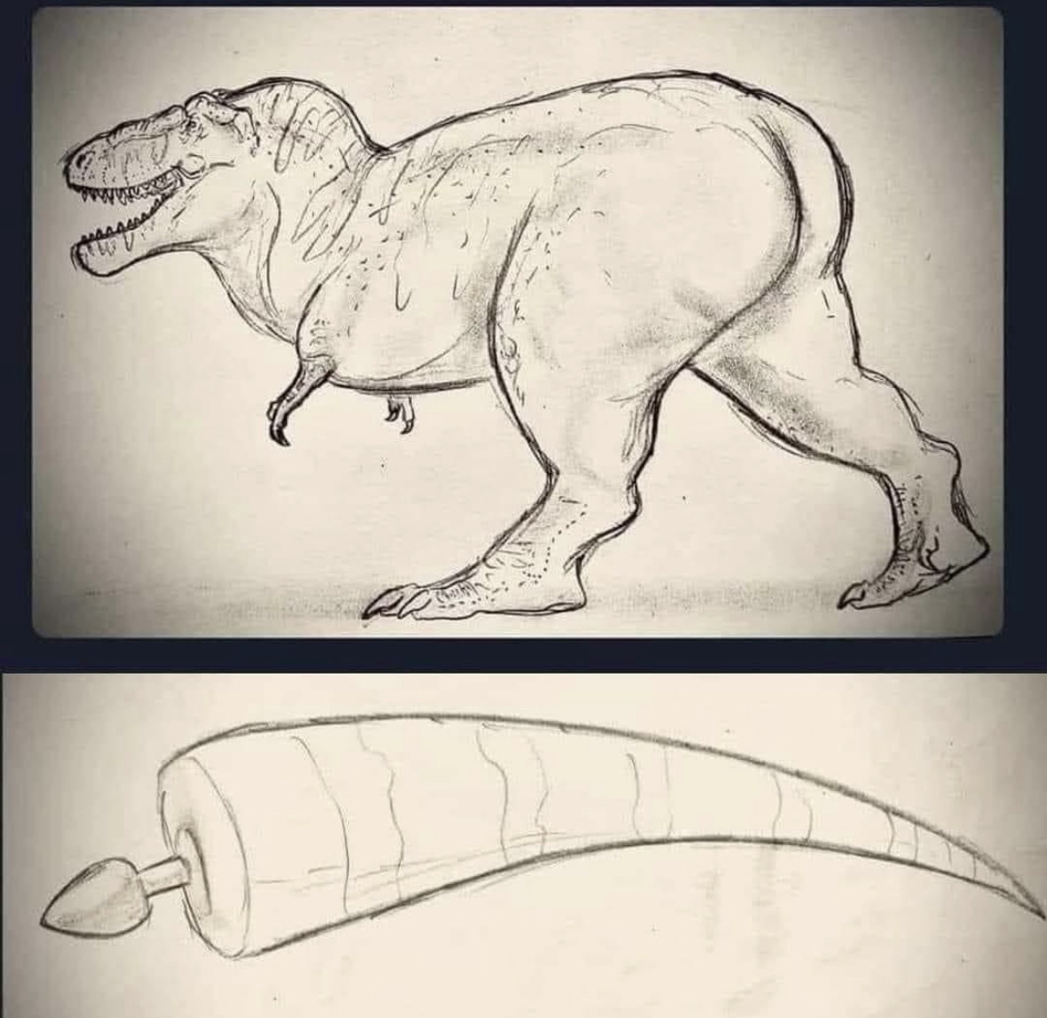 A punny twist on a dinosaur's ache: Dino-sore!