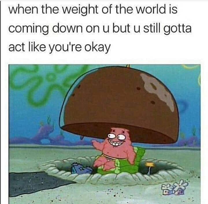 The Weight of the World: It’s Crushing