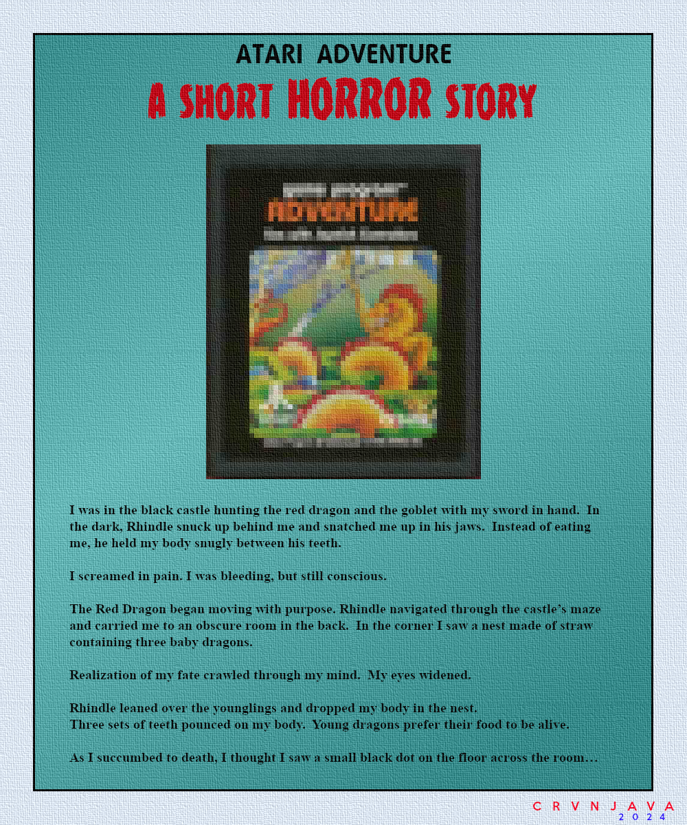 A Horror Story from Atari Adventure
