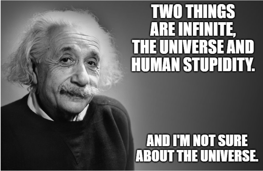 Imagine if we could finally prove him wrong someday!