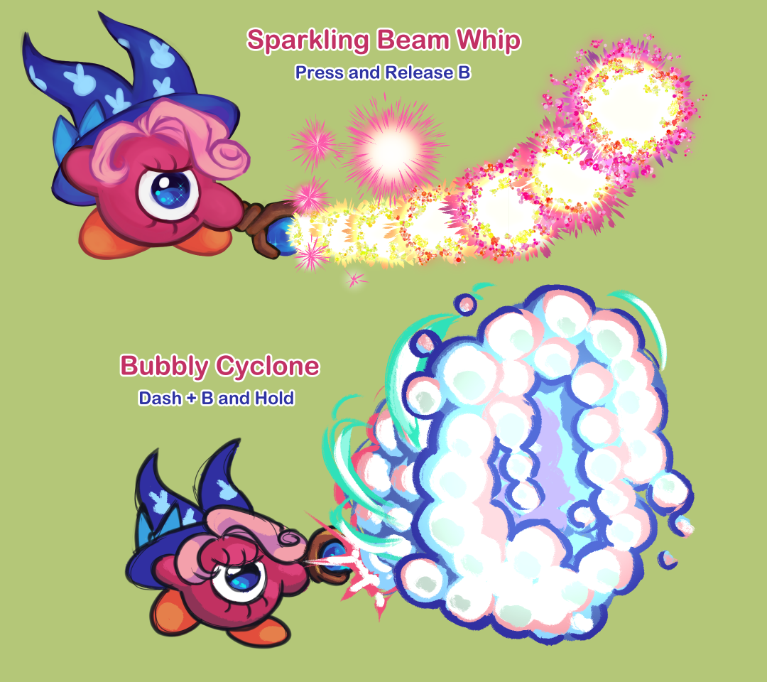 Adorable Fanart of Kirby from the Stars