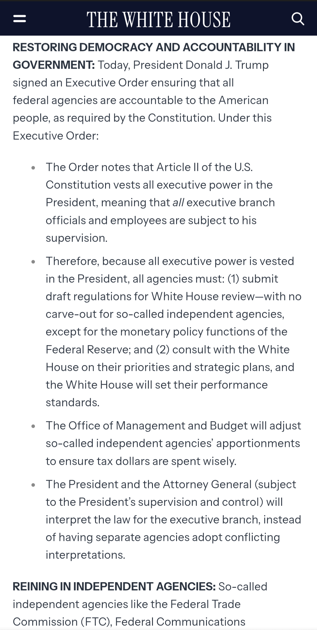 Did a 12-year-old really draft these Executive Orders?